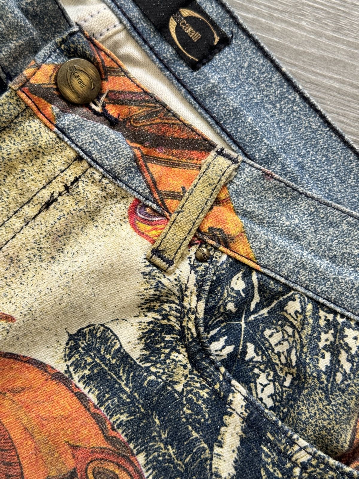 Just Cavalli × Roberto Cavalli Just Cavalli vintage jeans Size 28" / US 6 / IT 42 - 4 Thumbnail