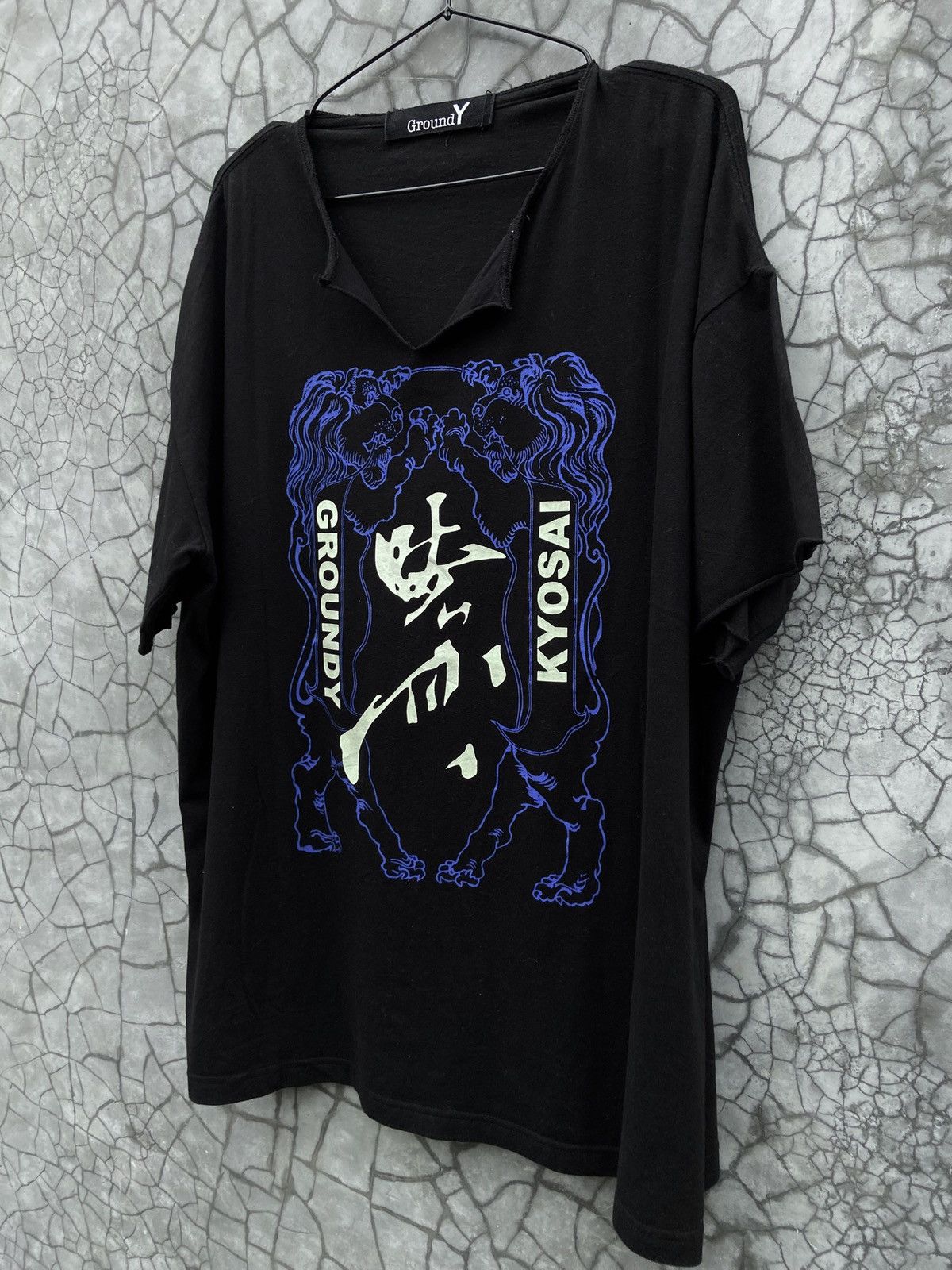 Yohji Yamamoto Ground Y Yohji Yamamoto Tee Size US M / EU 48-50 / 2 - 2 Thumbnail