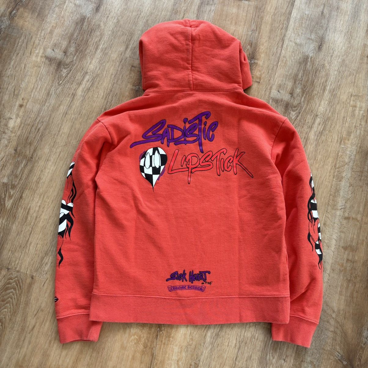 Chrome Hearts Chrome Hearts Matty Boy Sadistic Lipstick Hoodie Size Medium Size US M / EU 48-50 / 2 - 2 Thumbnail