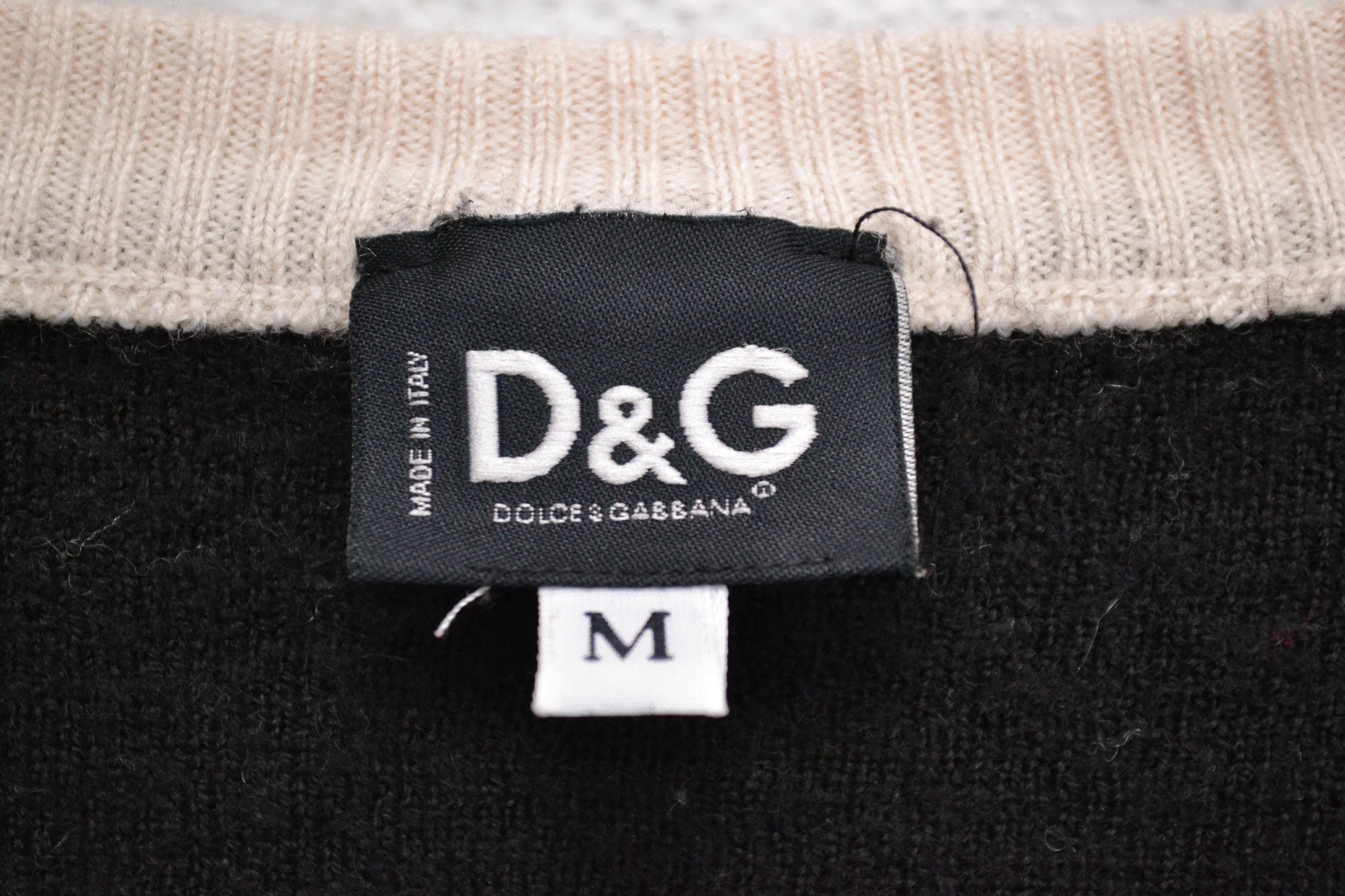 Dolce & Gabbana Vintage Dolce&Gabbana D&G Y2K Wool Sweater Size M / US 6-8 / IT 42-44 - 8 Thumbnail