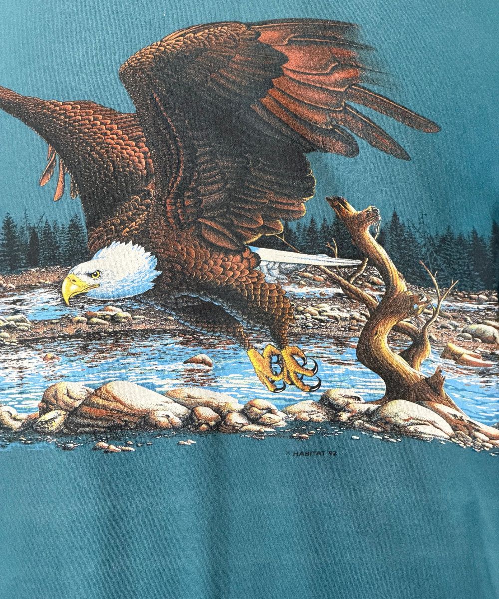 Signal Sport 1992 Signal Sport Habitat Eagle Tee Size US XL / EU 56 / 4 - 6 Thumbnail