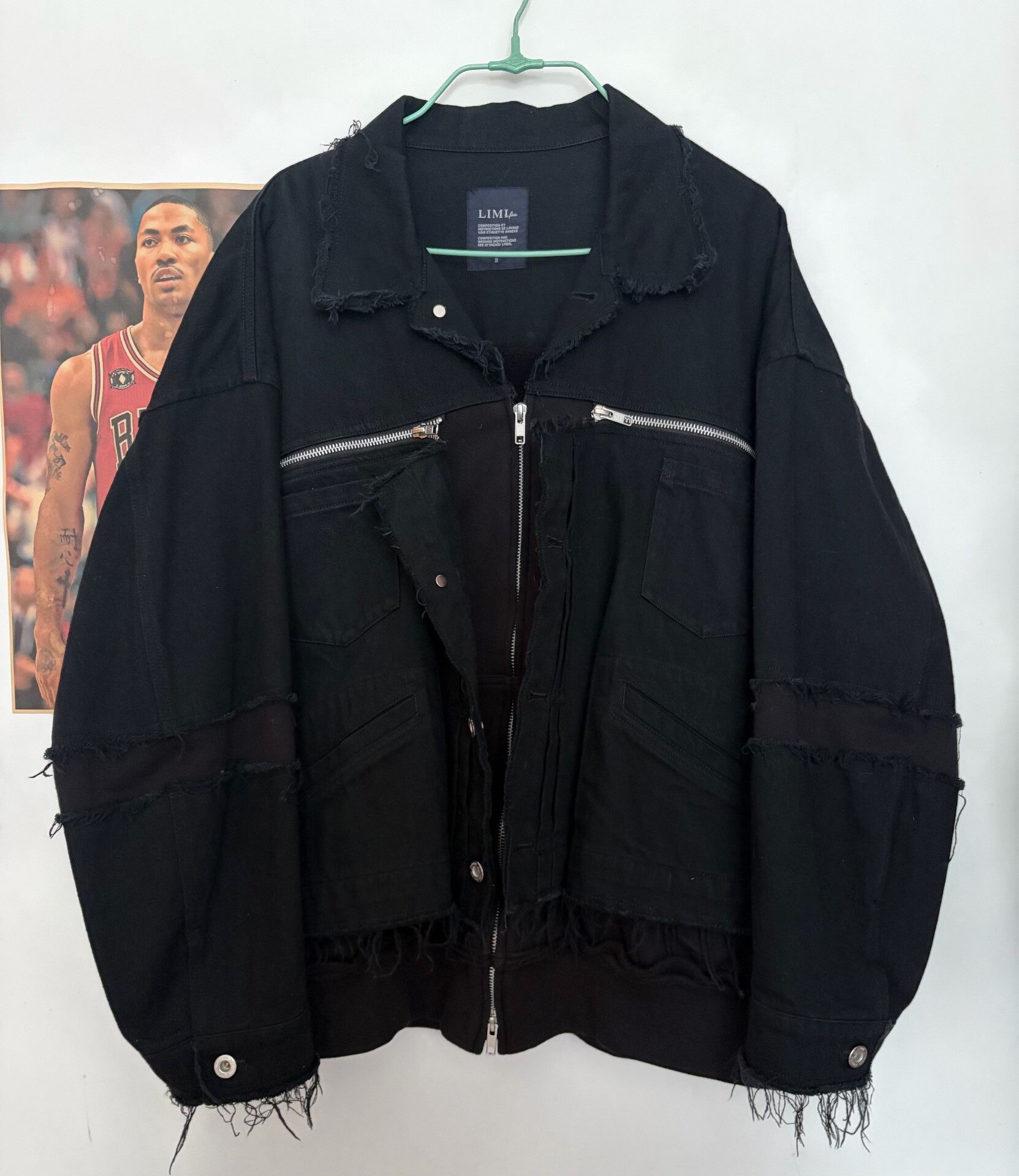 Yohji Yamamoto Yohji Yamamoto By LiMi Patchwork Jacket Size M / US 6-8 / IT 42-44 - 1 Thumbnail