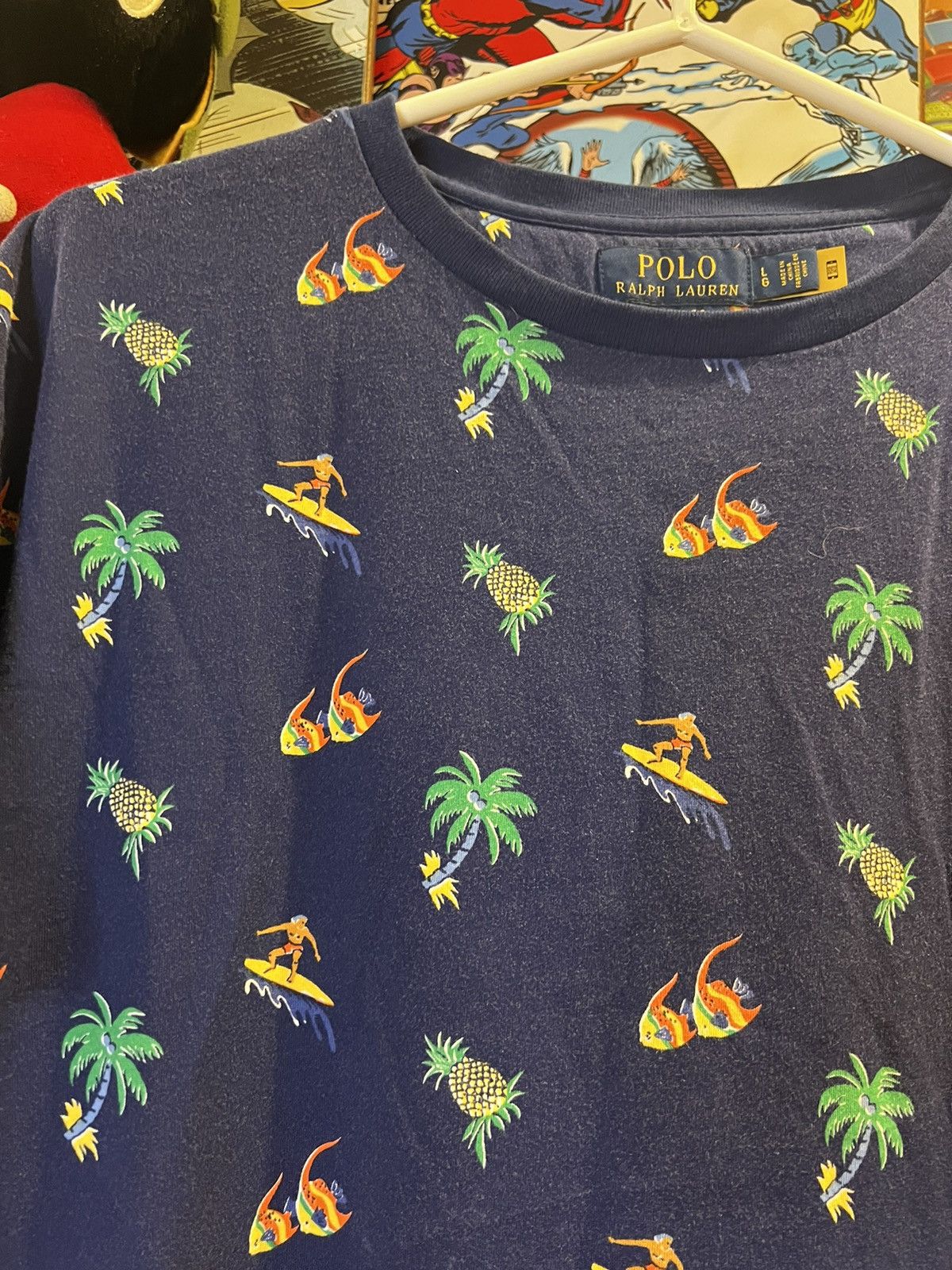 Polo Ralph Lauren Polo Ralph Lauren x Surf Style AOP Tee Size US L / EU 52-54 / 3 - 4 Thumbnail