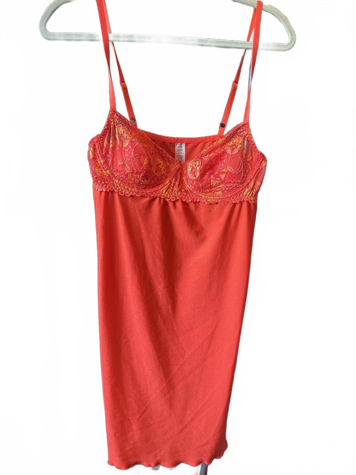 Designer Ambrielle orange nightgown Size M / US 6-8 / IT 42-44 - 1 Thumbnail