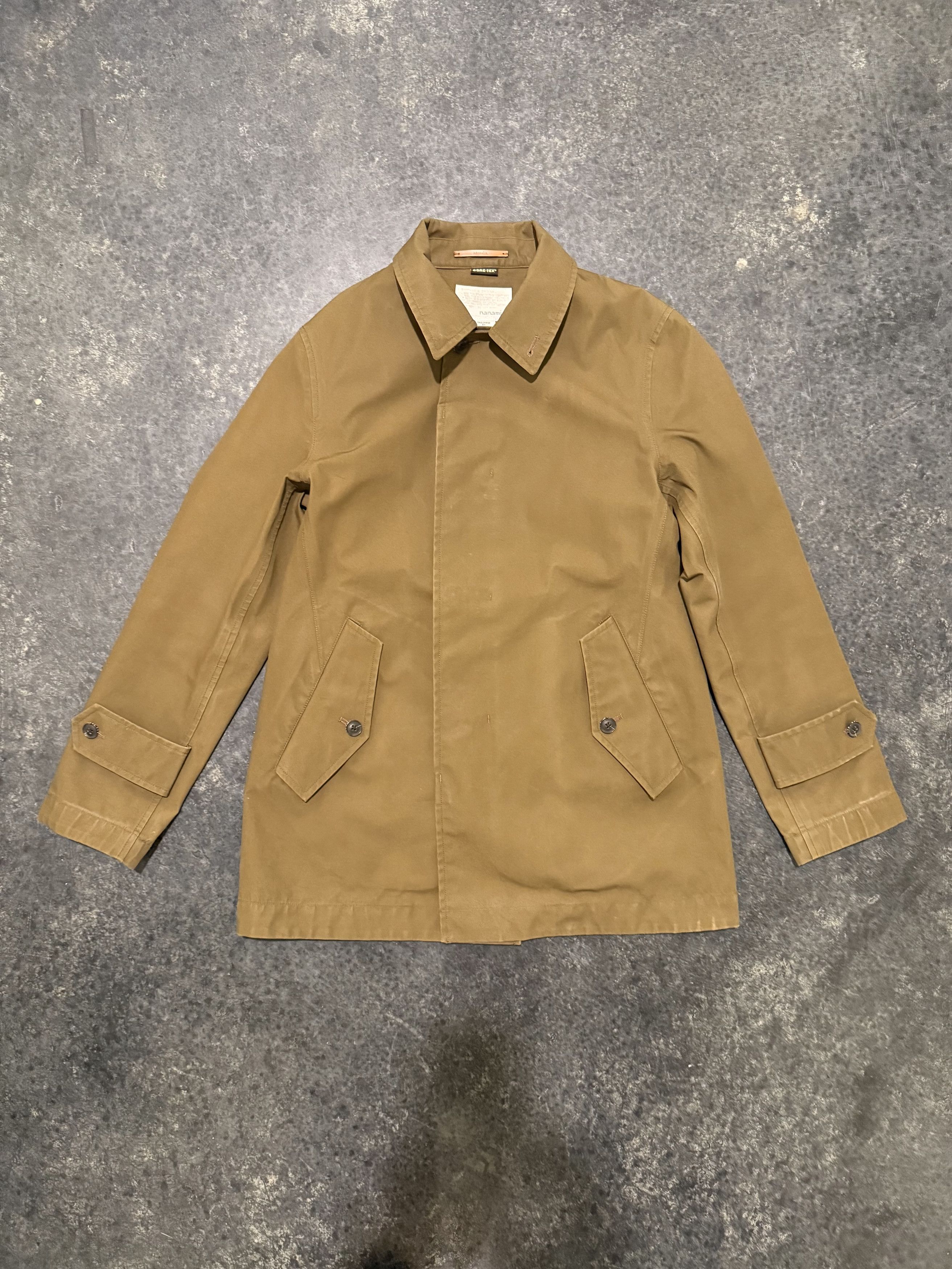 Nanamica Soutien Coat 2L Gore-Tex - Brown Size US XS / EU 42 / 0 - 1 Thumbnail