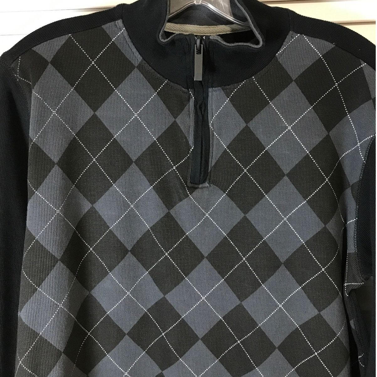 Other First Wave Argyle High Neck Long Sleeve Winter Sweater 14/16 Size US M / EU 48-50 / 2 - 7 Thumbnail