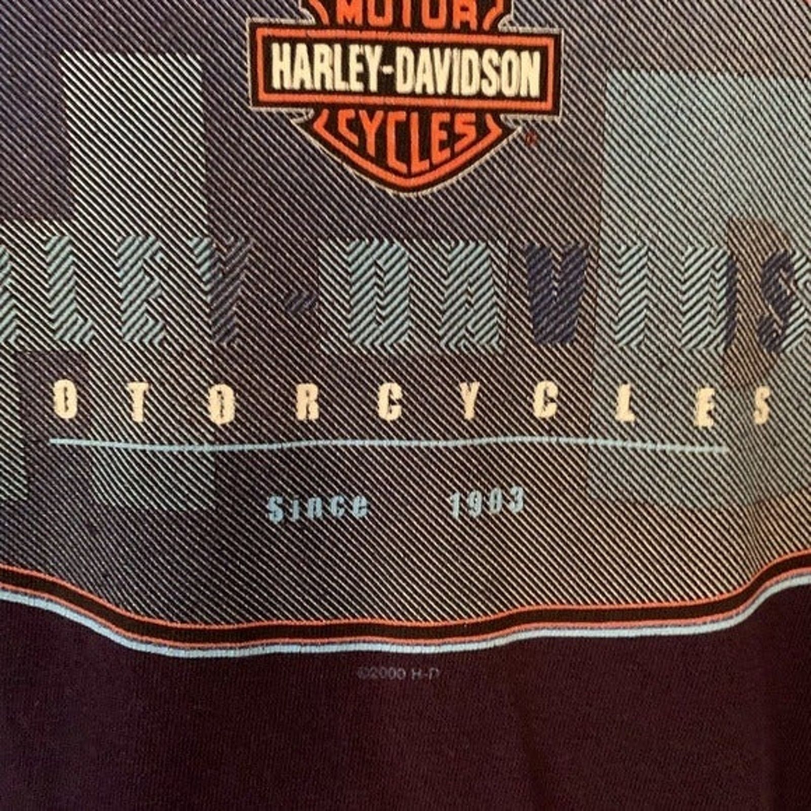 Harley Davidson VINTAGE 2000 DAYTONA HARLEY DAVIDSON SINGLE STITCH SHIRT Size US L / EU 52-54 / 3 - 2 Thumbnail