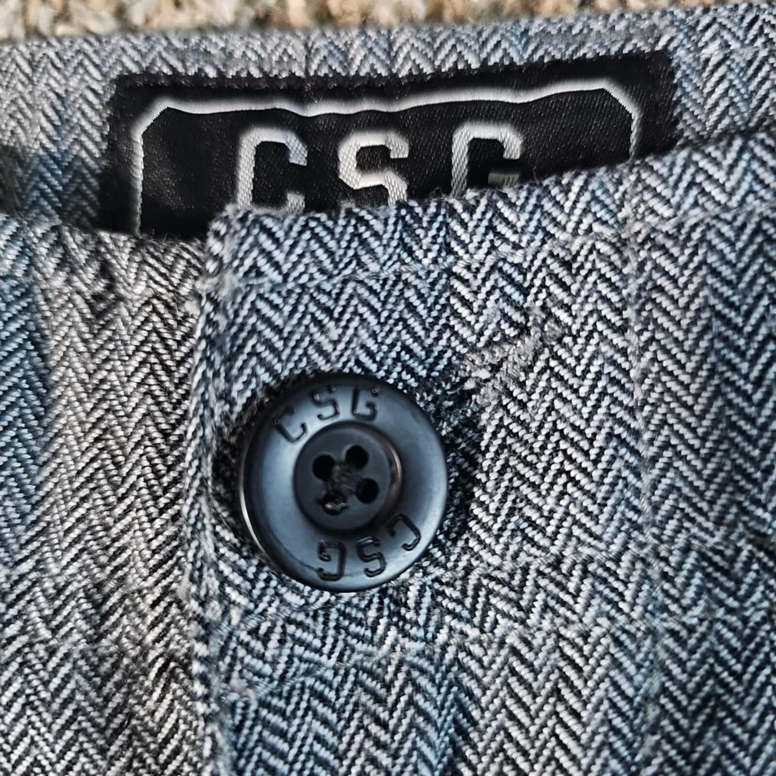 Champs Sport CSG 34 Herringbone Shorts Size US 34 / EU 50 - 2 Thumbnail