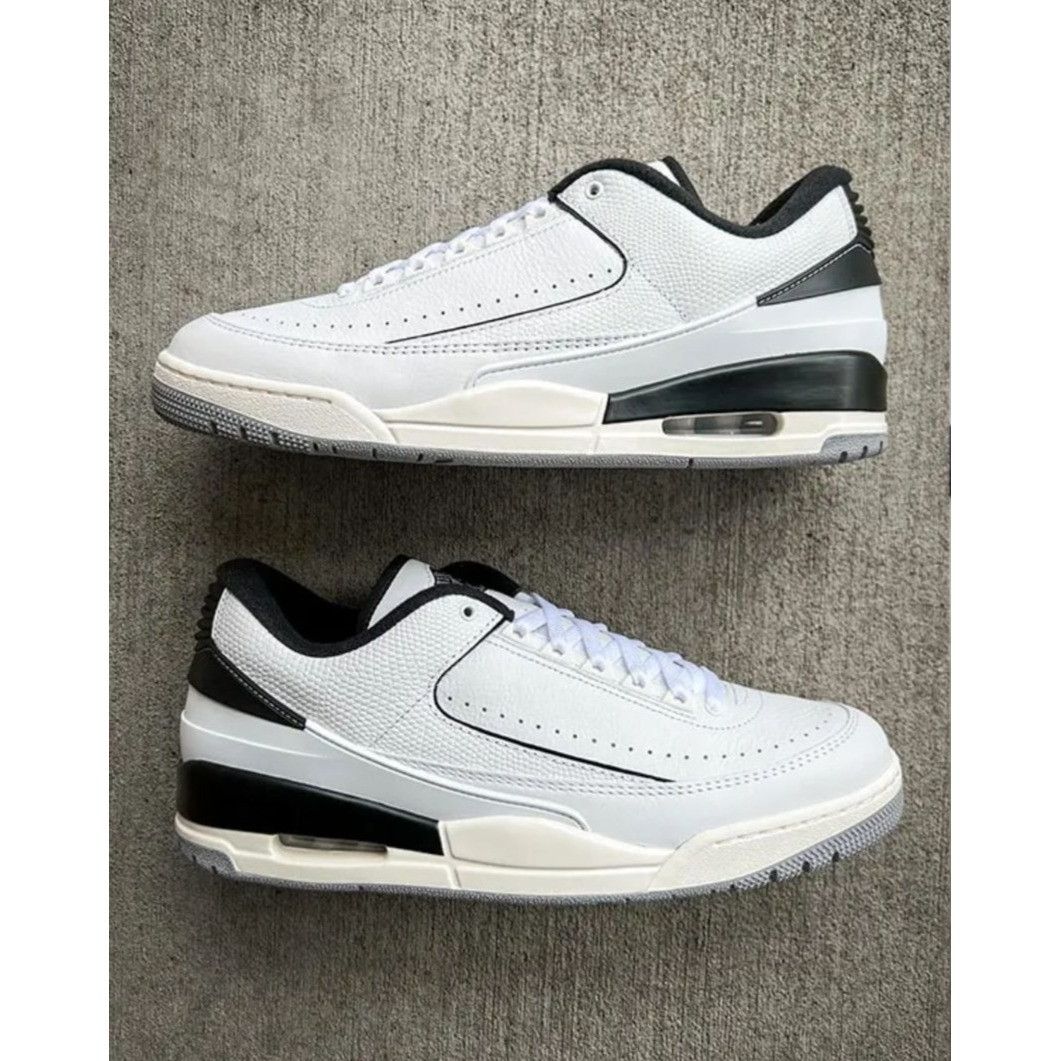 Nike Nike Air Jordan 2/3 'White Black" Shoe FD0383-100 Sneaker Me Size US 10 / EU 43 - 2 Thumbnail