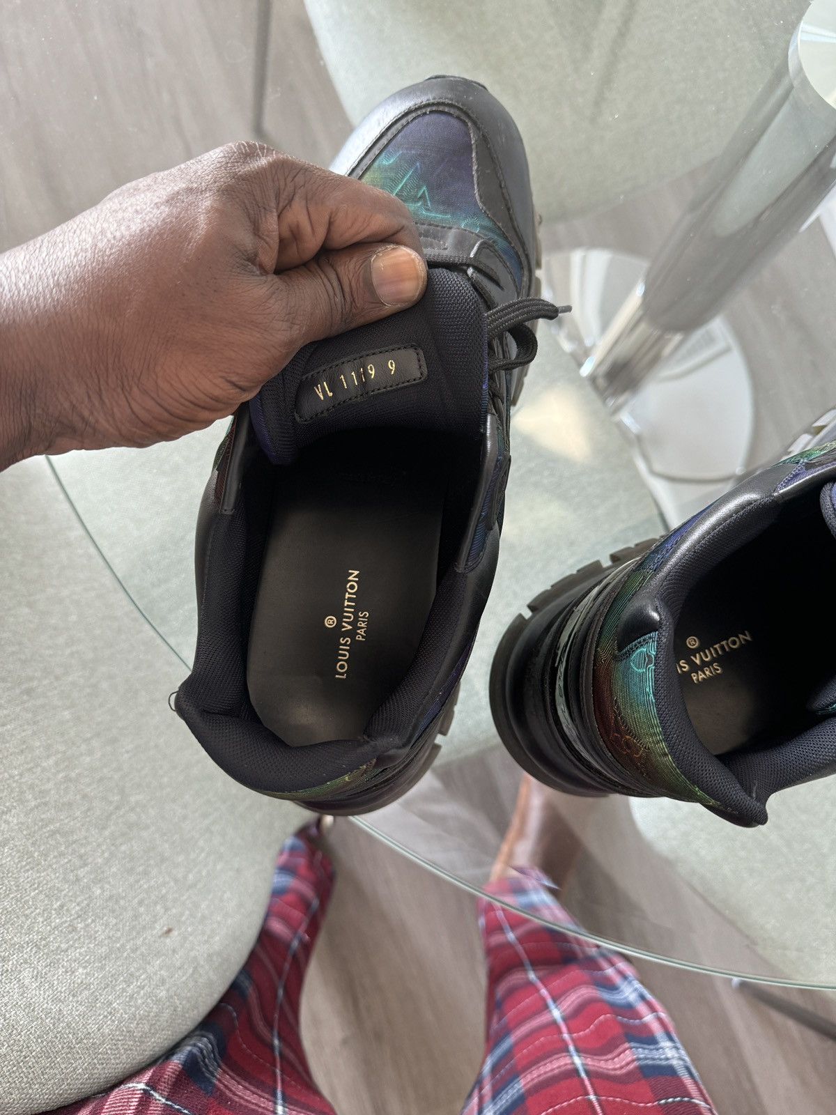 Louis Vuitton Loui Vuitton Trail 2054 Sneaker Black
