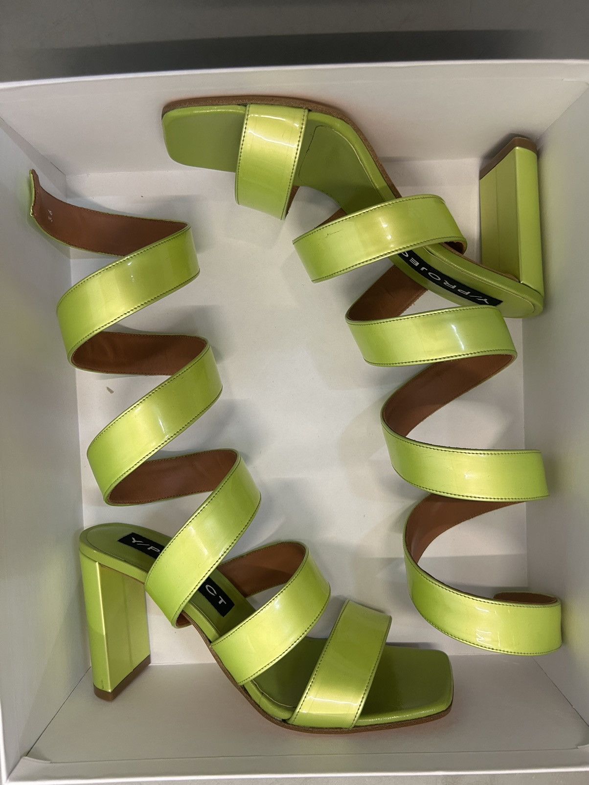 Y/Project Y/PROJECT SPIRAL SANDALS Size US 5 / IT 35 - 1 Thumbnail