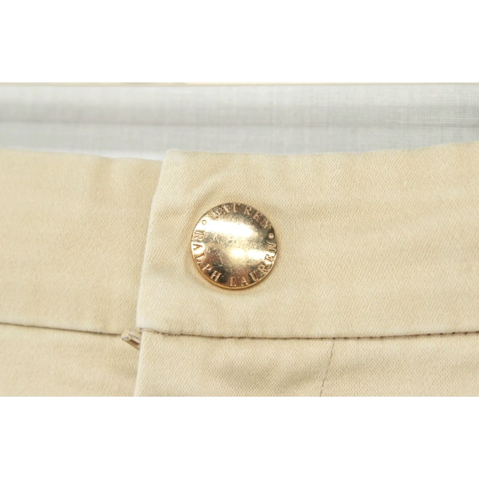 Ralph Lauren Lauren Ralph Lauren Capri Pants Women’s 22W Khaki LRL Classic Midcalf Size 40" / US 18 - 2 Thumbnail