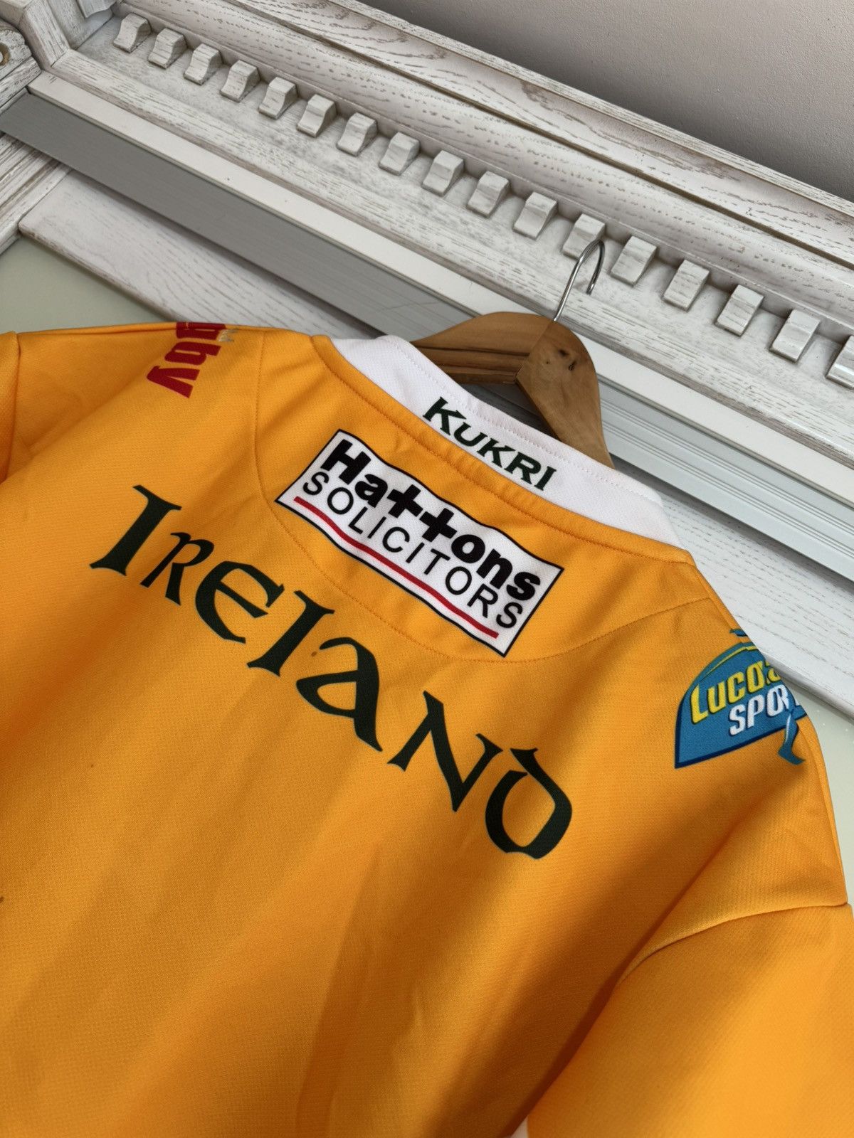 Other Rare Ireland vs Lebanon 2007 Signed Rugby Jersey Vintage Kit Size US XXL / EU 58 / 5 - 18 Thumbnail