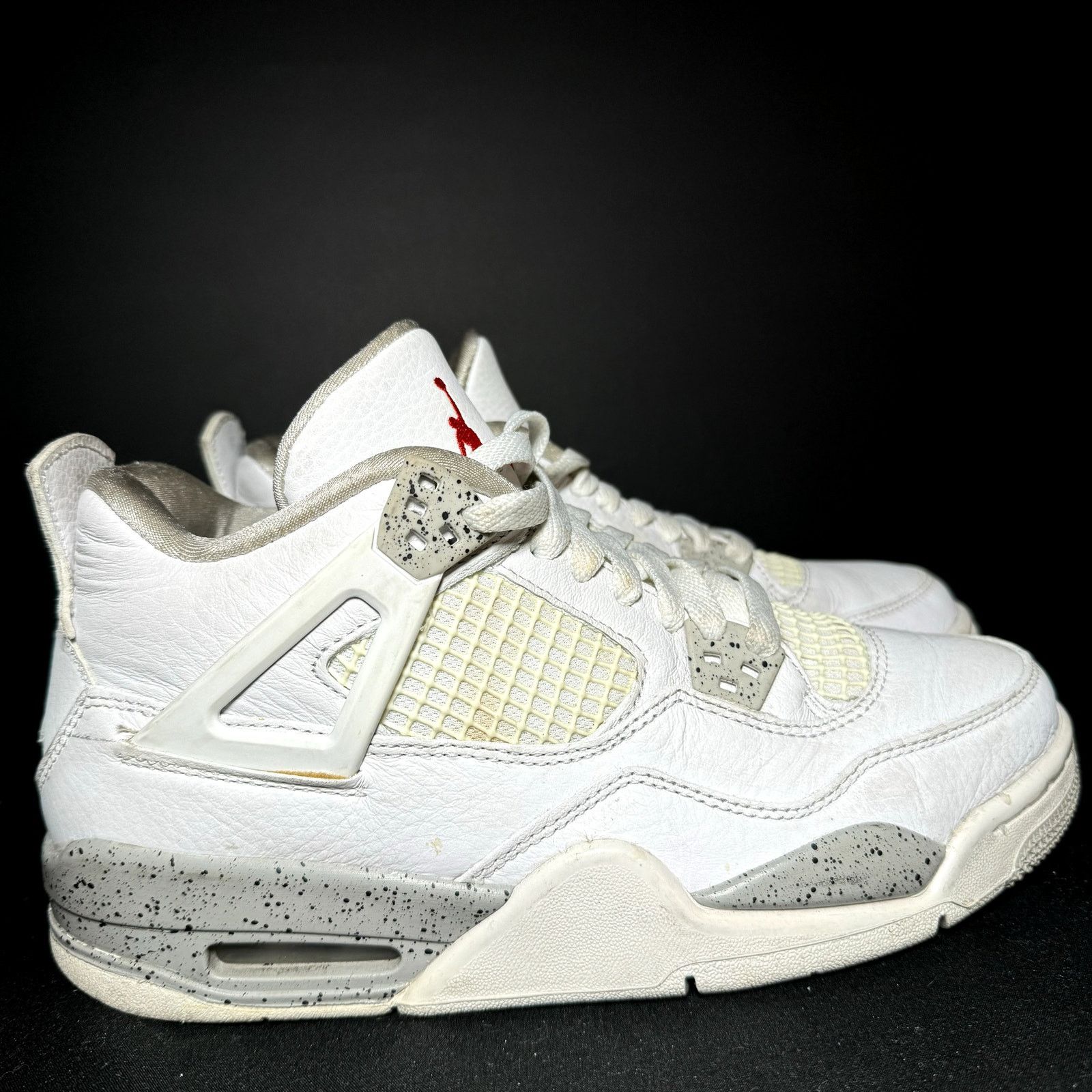 Jordan Brand × Nike Size 6 - Nike Air Jordan 4 Retro GS White Oreo Men's Shoes Size US 6 / EU 39 - 1 Thumbnail