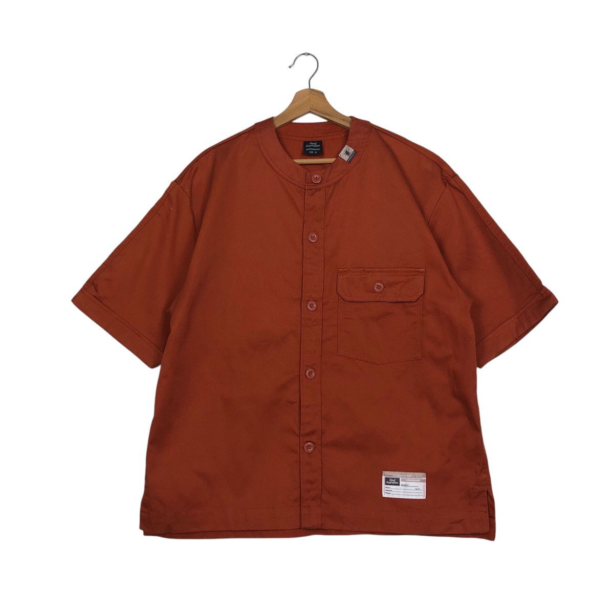 Japanese Brand 📌Short Sleeve Button Work Shirt Jacket Miharayasuhiro Japan Size US M / EU 48-50 / 2 - 2 Thumbnail