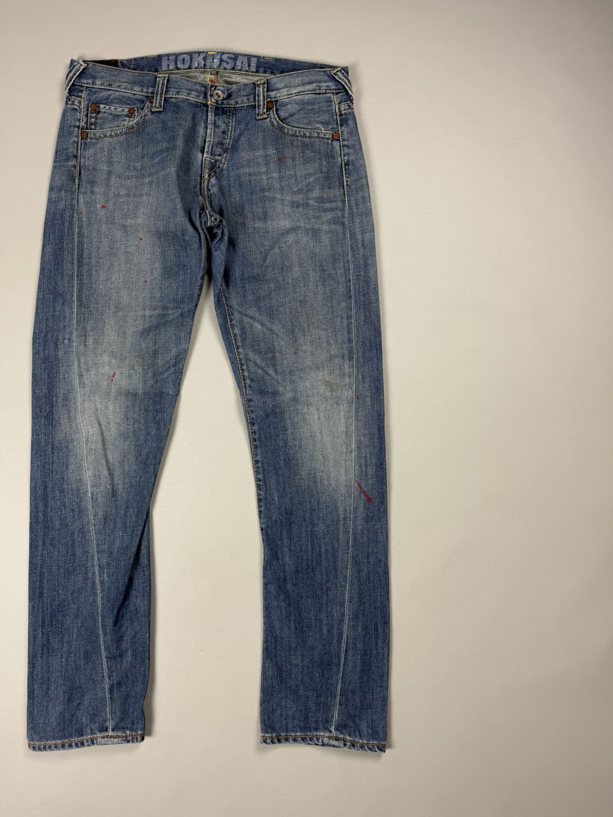 Evisu Evisu EU-ED Hokusai Vintage Men’s Denim Jeans Size 29 / S Size US 29 - 3 Thumbnail