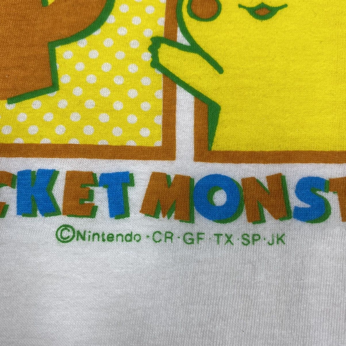 Pokemon Vintage 90's POCKET MONSTERS Pikachu Pokemon Japan Tee Size US M / EU 48-50 / 2 - 4 Thumbnail