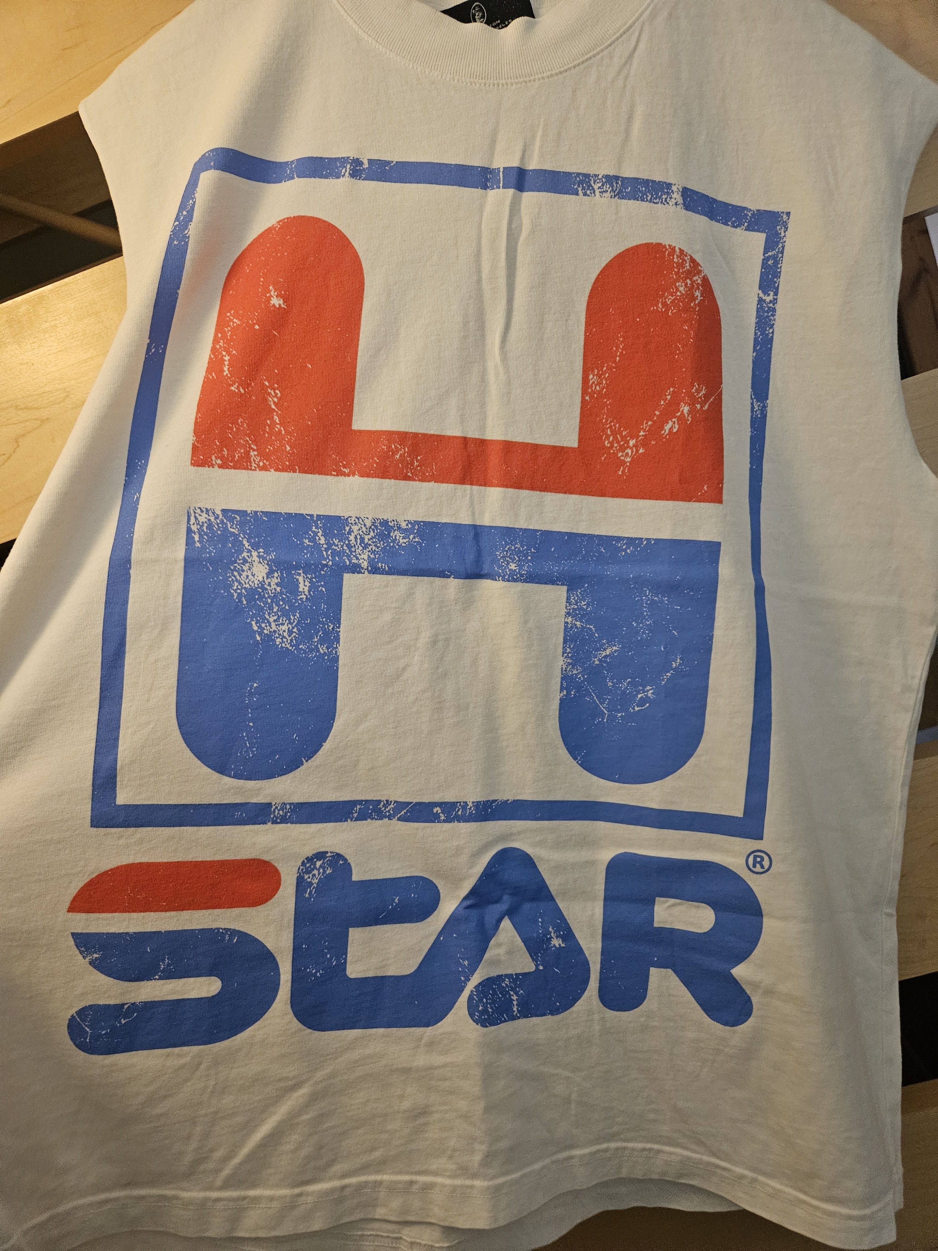 HELLSTAR H Star Cutoff Faded Logo Tank Top Size US M / EU 48-50 / 2 - 3 Thumbnail