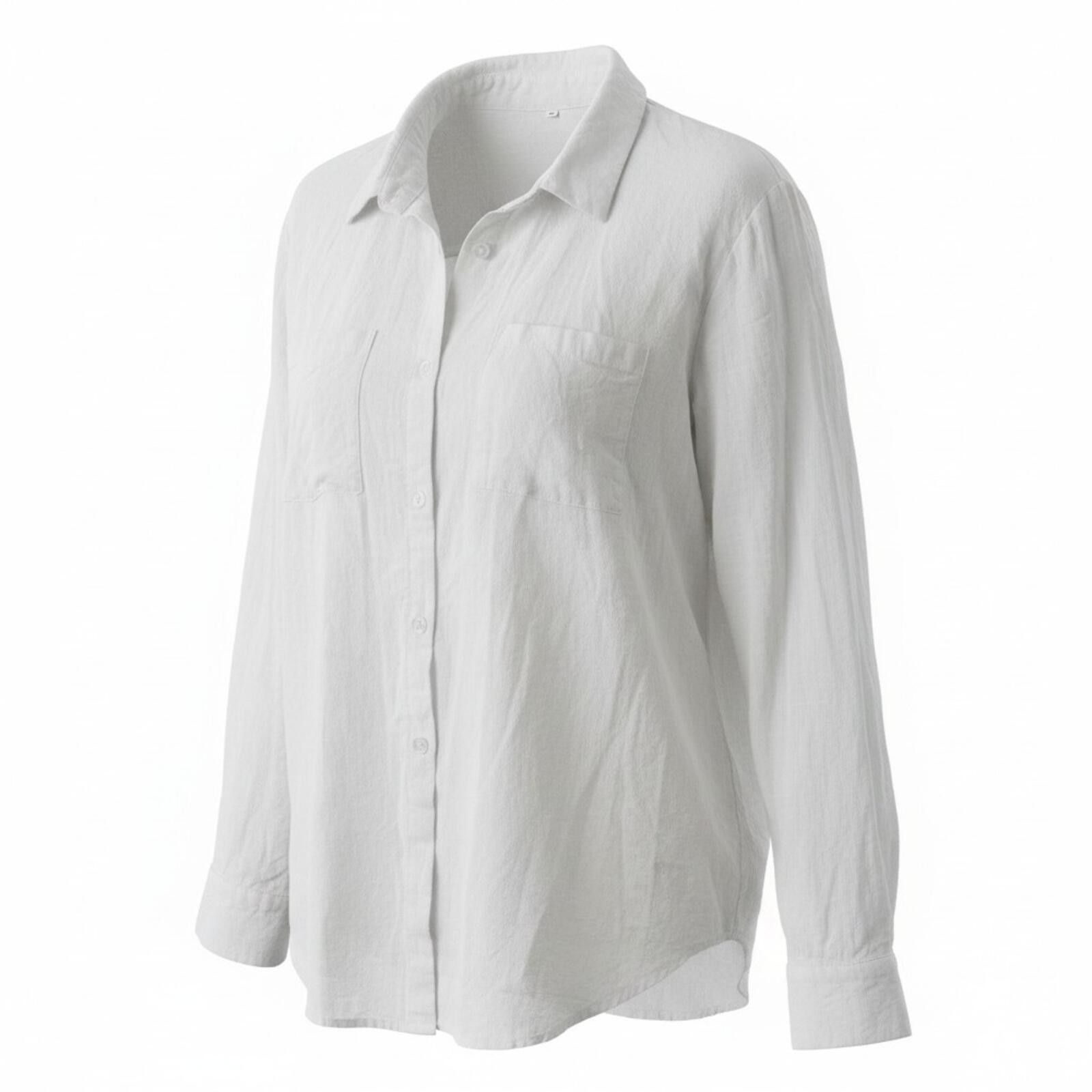 Unknown London Minimalist L Cotton Button-Down Shirt Cleangirl Coastal Size L / US 10 / IT 46 - 1 Thumbnail