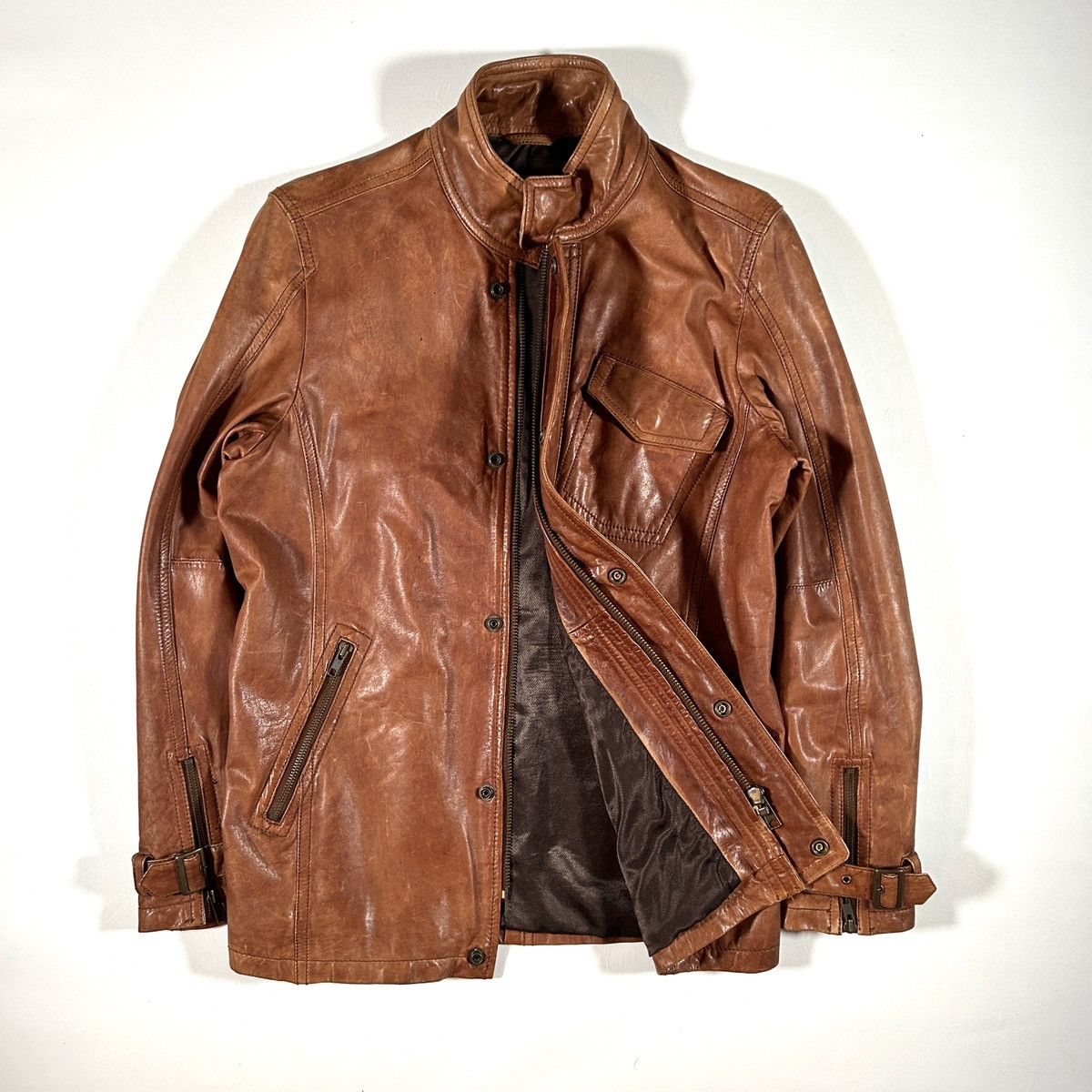 291295 = Homme Leather Jacket