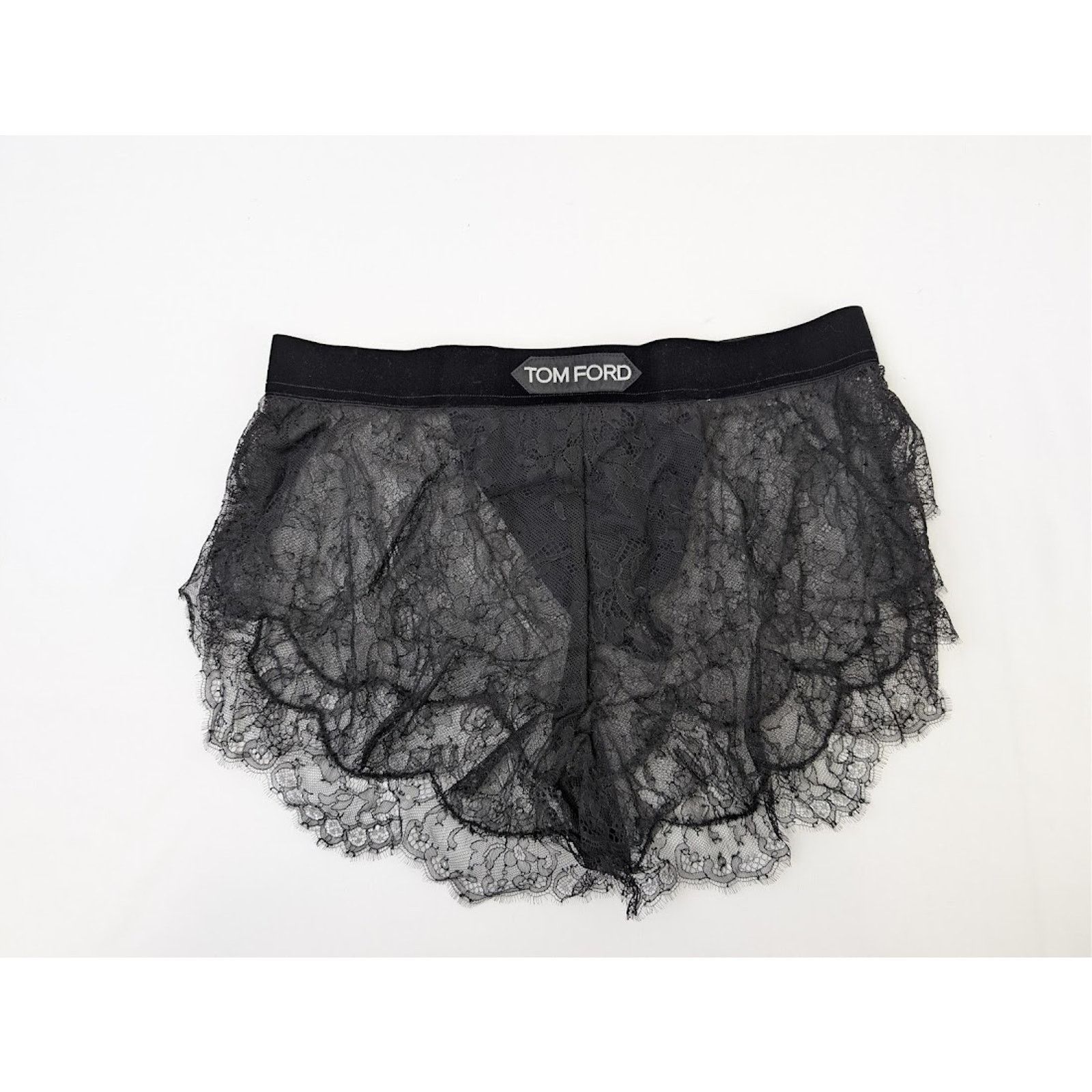 Tom Ford o1rshd1 Size: M / Lace Boxer Short in Black Size US 32 / EU 48 - 1 Thumbnail