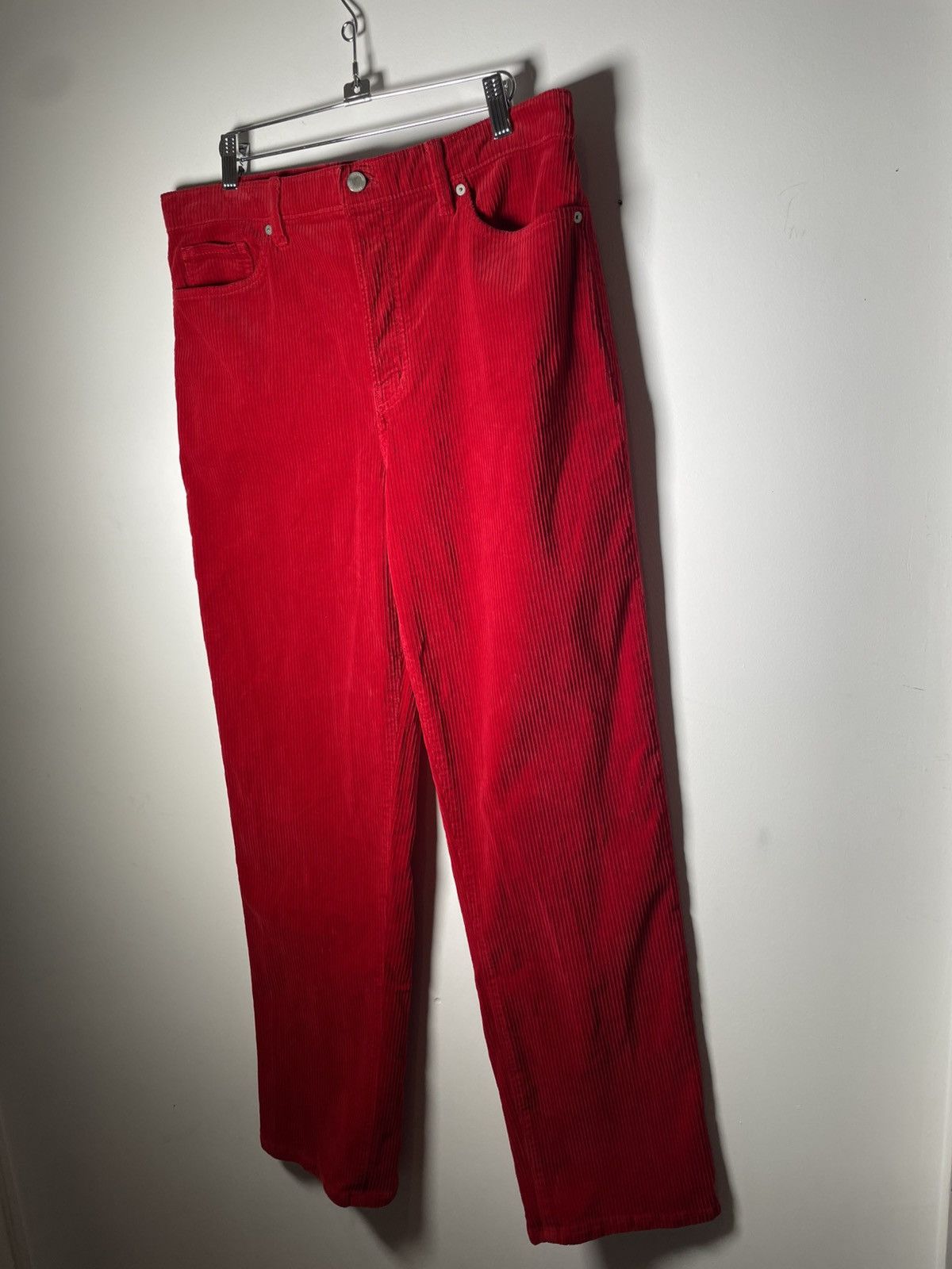 Banana Republic Banana Republic Red Corduroy Straight 32x31 Size US 31 - 3 Thumbnail