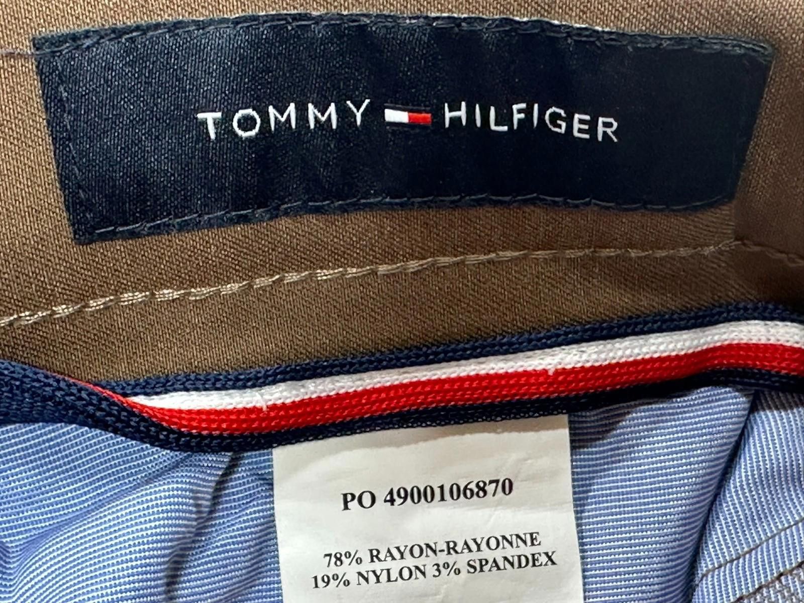 Tommy Hilfiger Tommy Hilfiger Flat Straight Leg Dress Pants Brown Men 40/32 Size US 40 / EU 56 - 7 Thumbnail