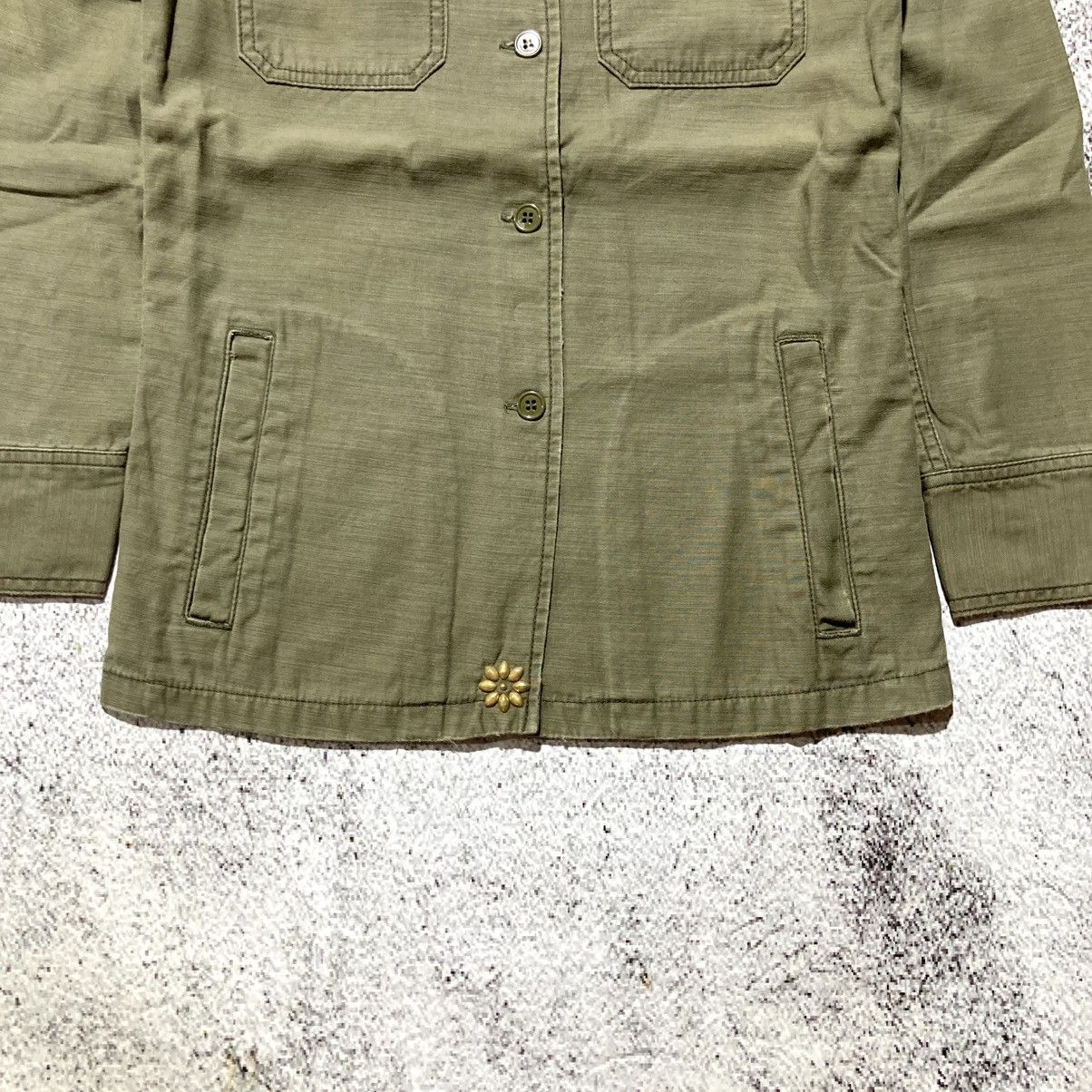 Japanese Brand 🇯🇵 Remi Relief Japan Workshirt Double Pocket Military Green Size US XS / EU 42 / 0 - 5 Thumbnail
