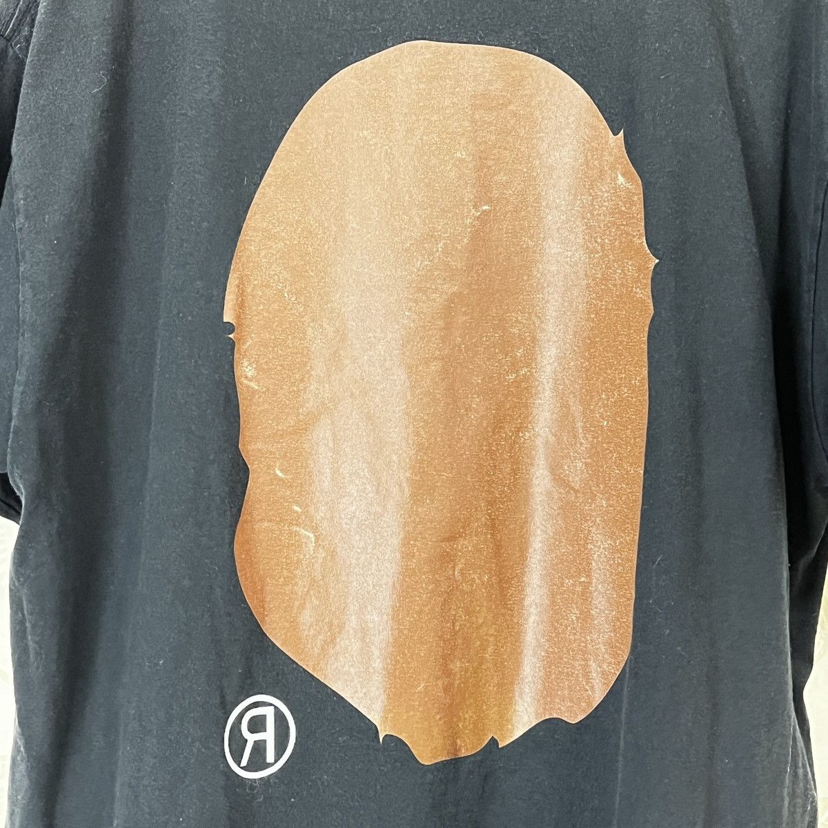 Bape Vintage BAPE Nigo Big Mirror Logo TShirt Japan Size US XL / EU 56 / 4 - 13 Thumbnail