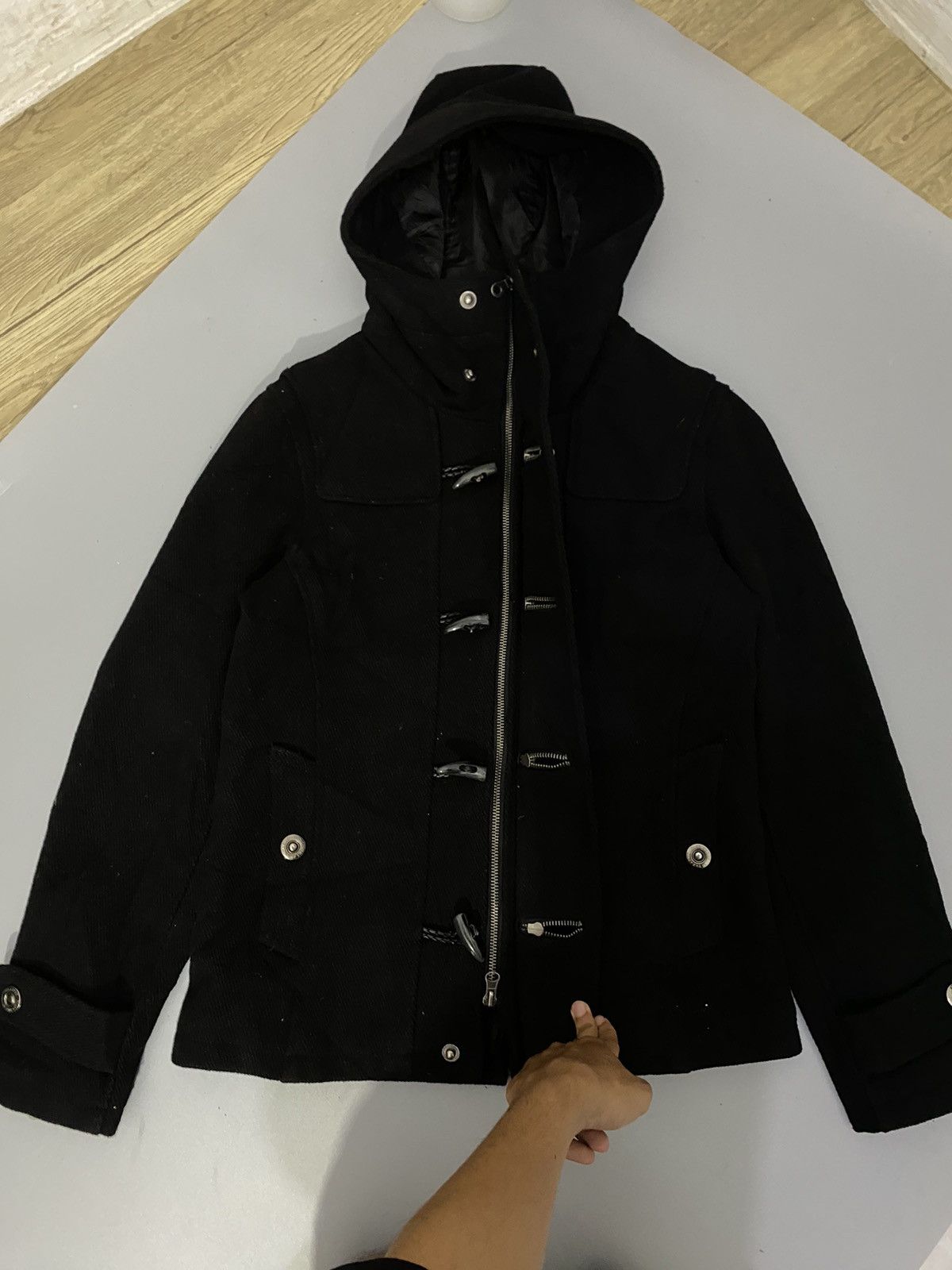 In The Attic 💥Rare💥In The Attic Hooded Double Zip Jacket Size US M / EU 48-50 / 2 - 1 Thumbnail