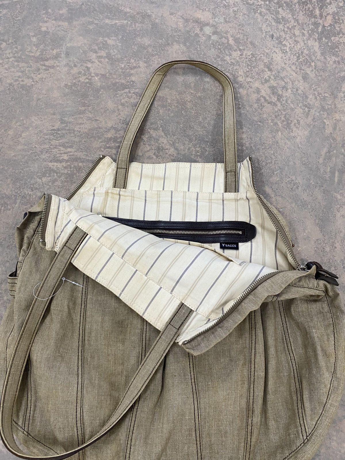 Yohji Yamamoto YOHJI YAMAMOTO Y’S YSACCS CARPENTER TOTEBAG 90s Size ONE SIZE - 9 Thumbnail