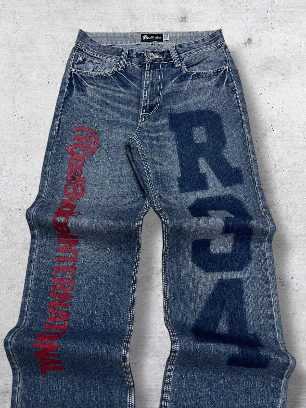 Japanese Brand VINTAGE REAL BVOICE OG DESIGNER STREETWEAR DAICOCK DENIM Size US 30 / EU 46 - 4 Thumbnail