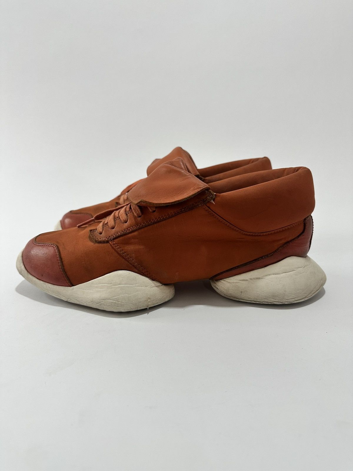 Adidas × Rick Owens ADIDAS X RICK OWENS RUNNER Fox Orange Size US 9.5 / EU 42-43 - 1 Thumbnail