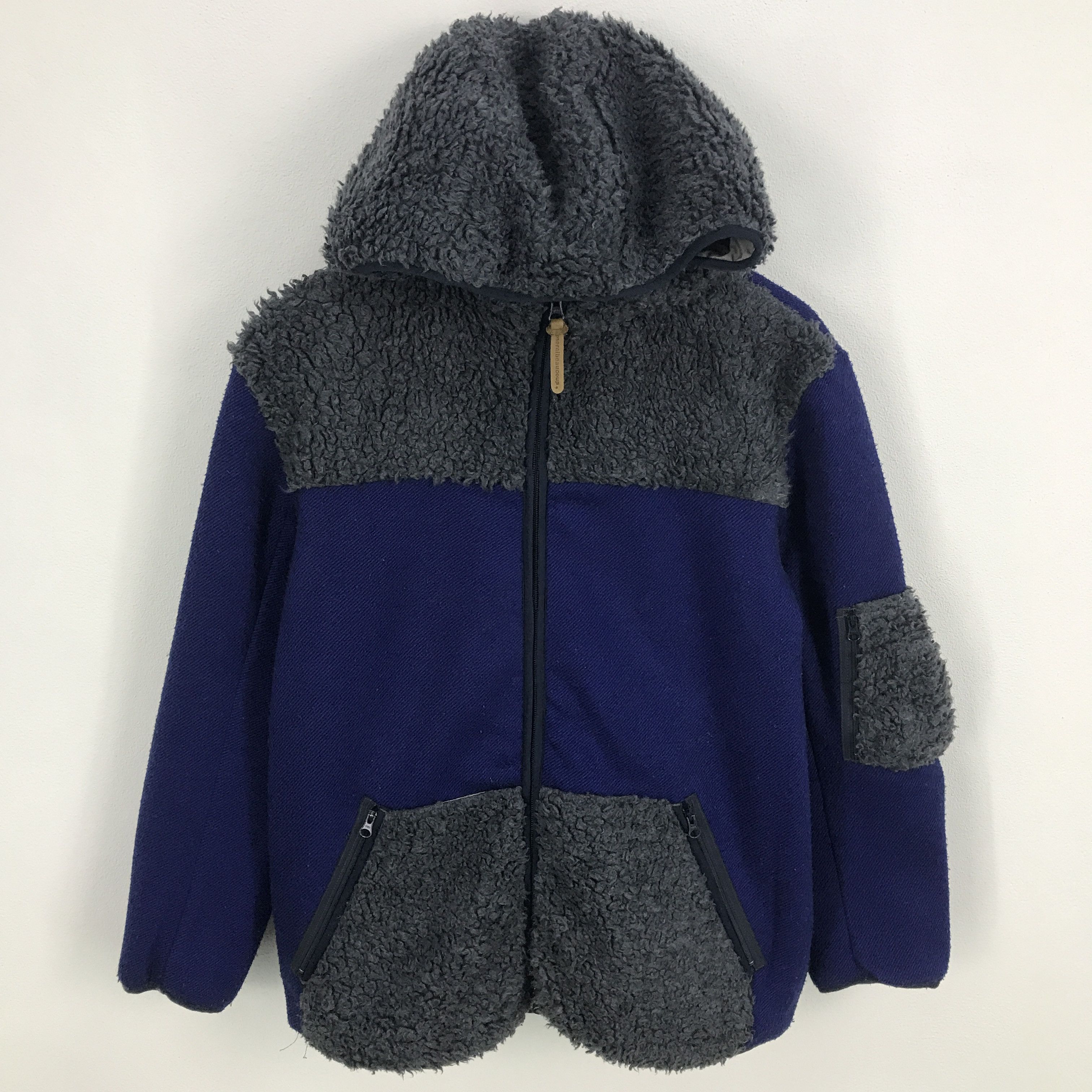 Issey Miyake × mercibeaucoup Rare mercibeaucoup Sherpa zipper hoodie jackets Size US L / EU 52-54 / 3 - 1 Thumbnail