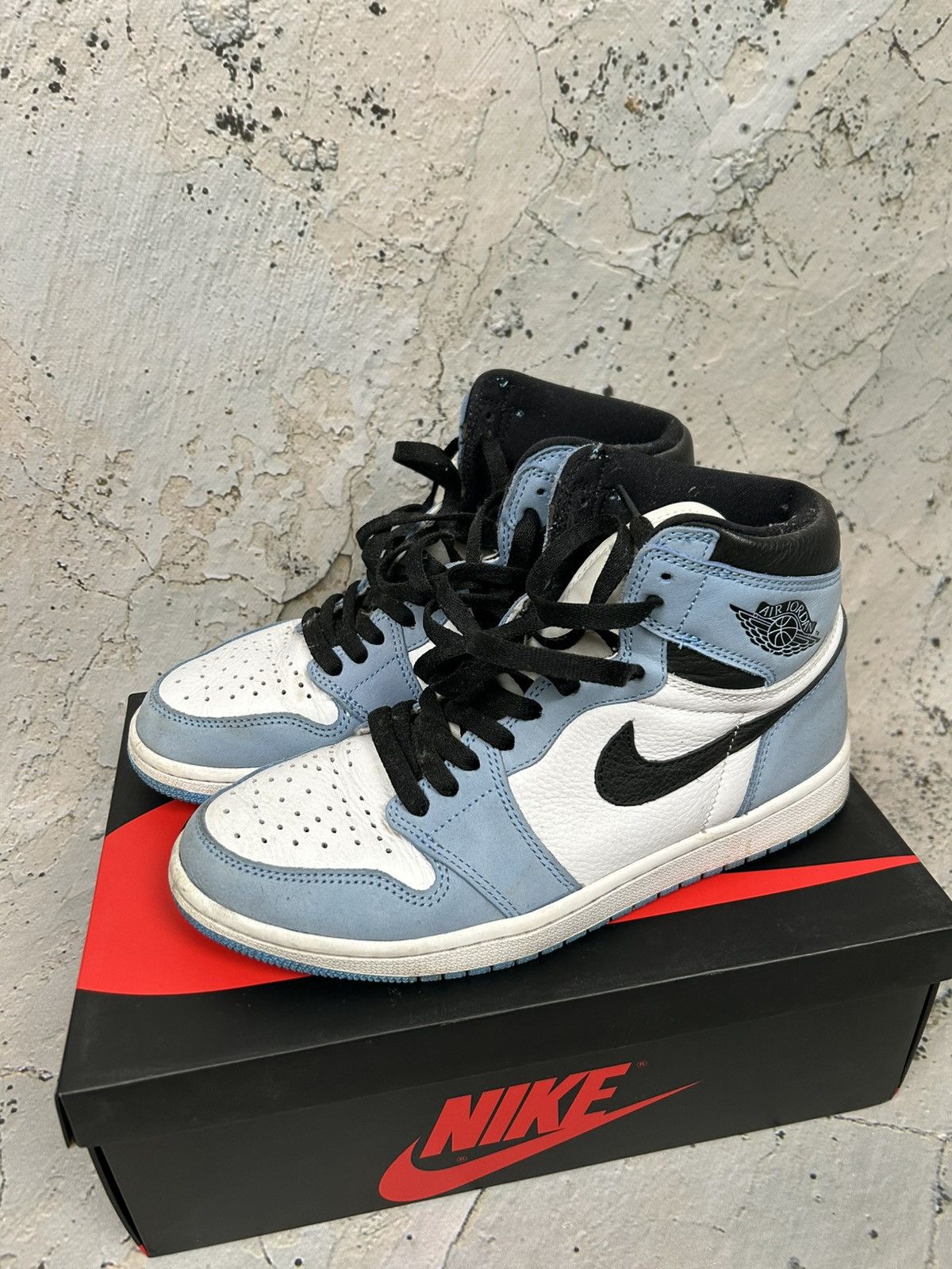 Jordan Brand Jordan 1 Nike Air University Blue Streetwear Sneaker Rare Size US 8.5 / EU 41-42 - 2 Thumbnail