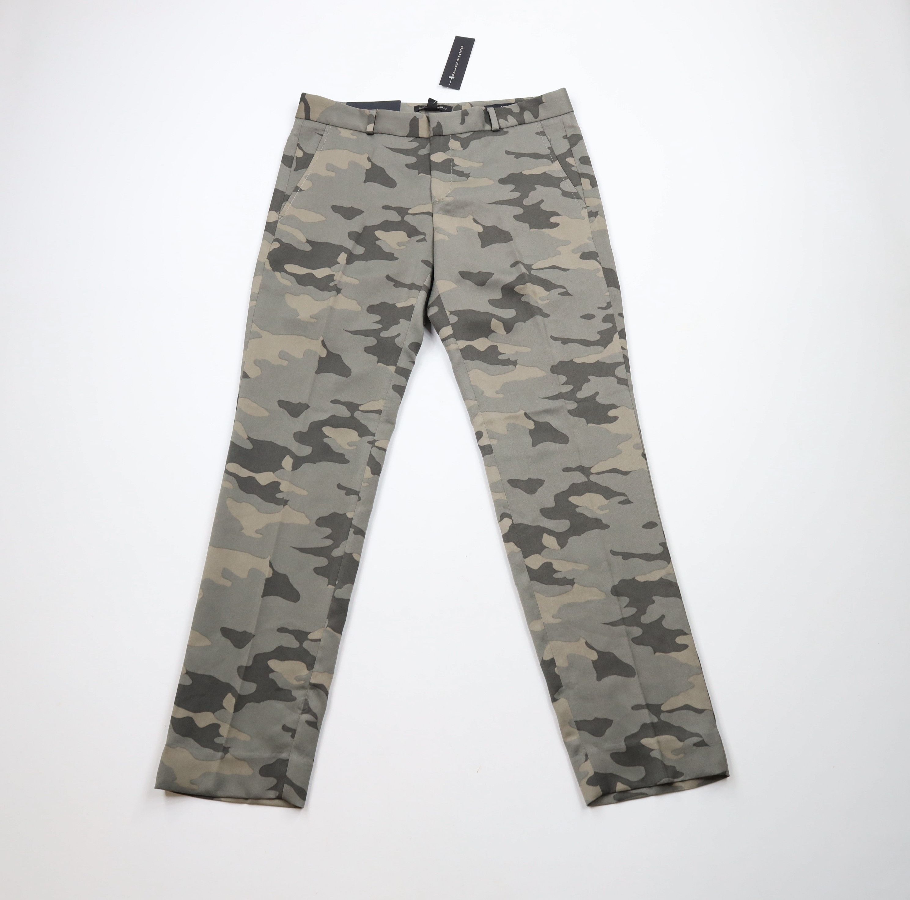 Banana Republic × Vintage New Banana Republic Mid Rise Straight Leg Camouflage Pants Size 28" / US 6 / IT 42 - 1 Thumbnail