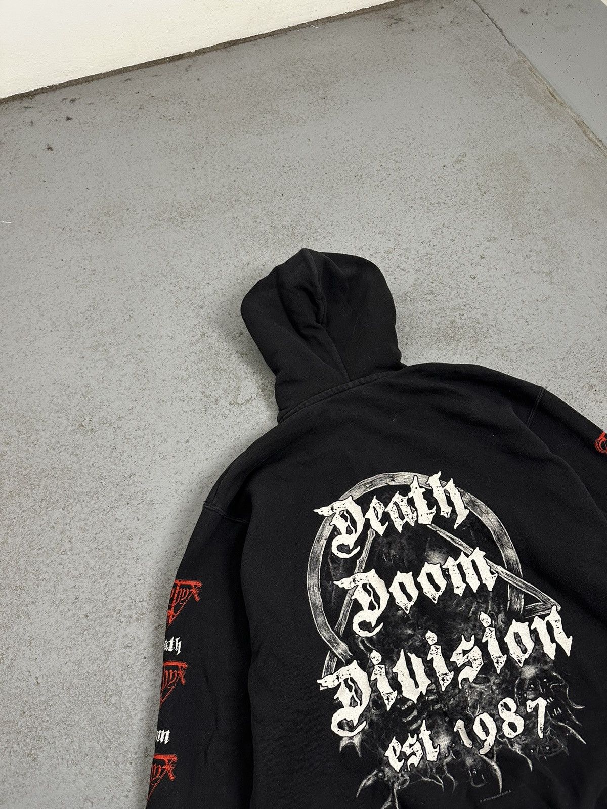 Band Tees Asphyx Death Doom Divison Rock Zip Hoodie Size US XL / EU 56 / 4 - 11 Thumbnail