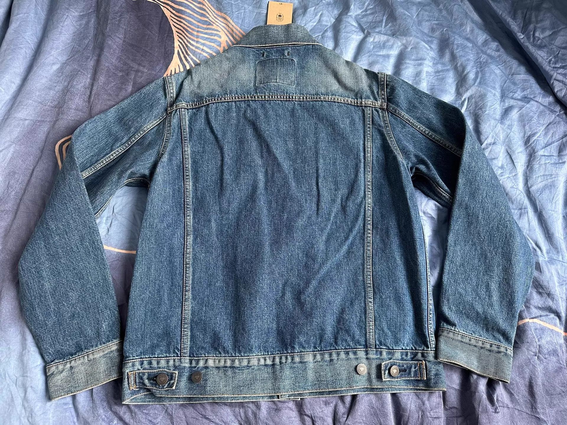 Wtaps WTAPS 17SS Washed Denim BLUES JK Jacket L Size US L / EU 52-54 / 3 - 2 Thumbnail