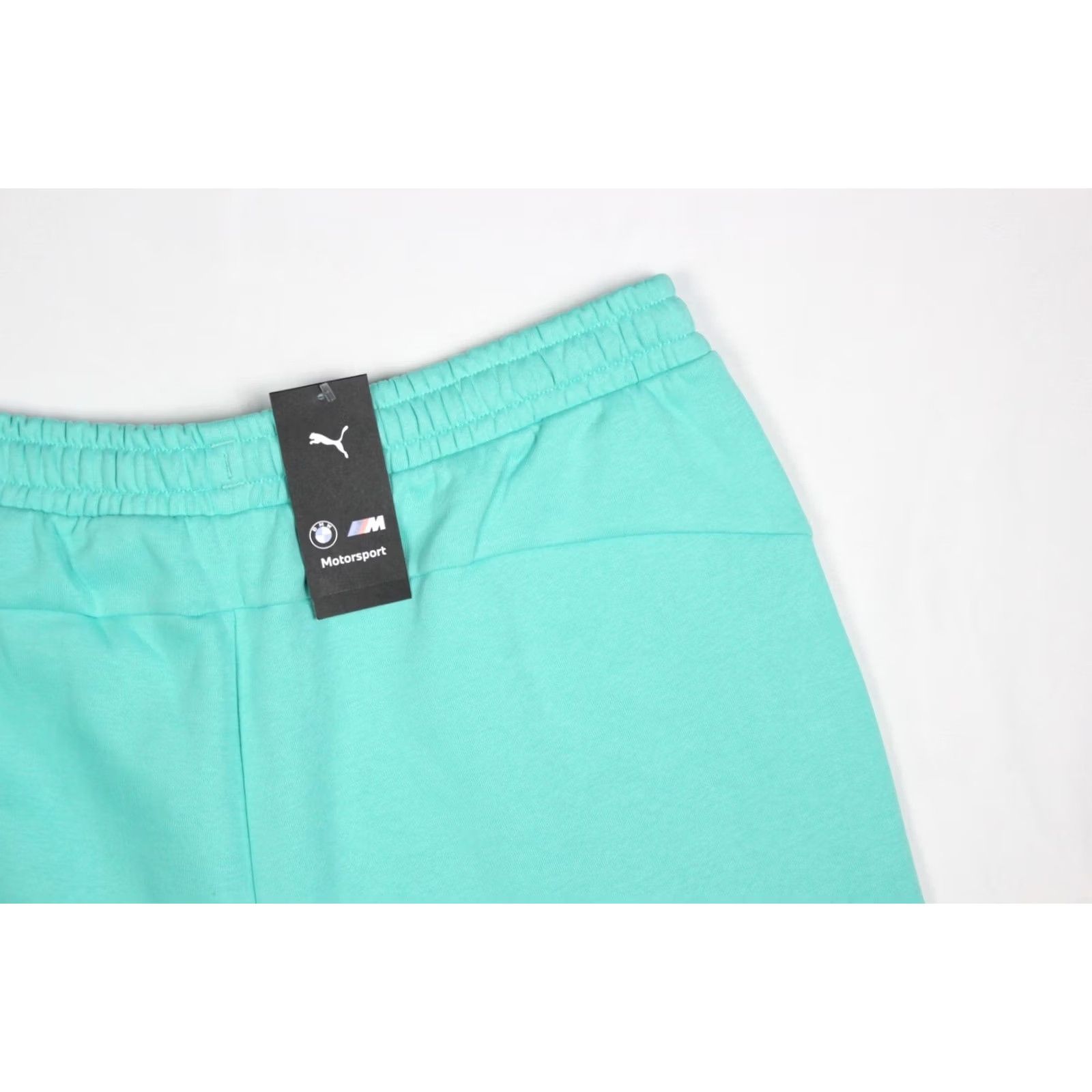Puma Puma BMW Ess+ Fleece Shorts XL Aquatic 7" Inseam Men’s Shorts Logo Sports Casual Size US 36 / EU 52 - 3 Thumbnail