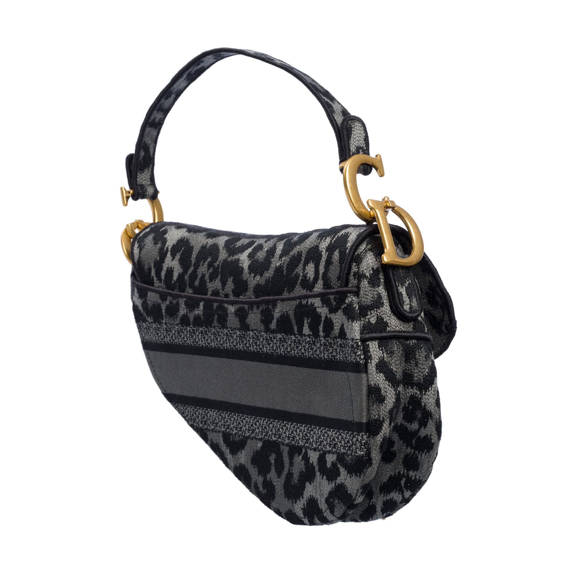Dior DIOR Saddle in Gray Tweed Size ONE SIZE - 6 Thumbnail