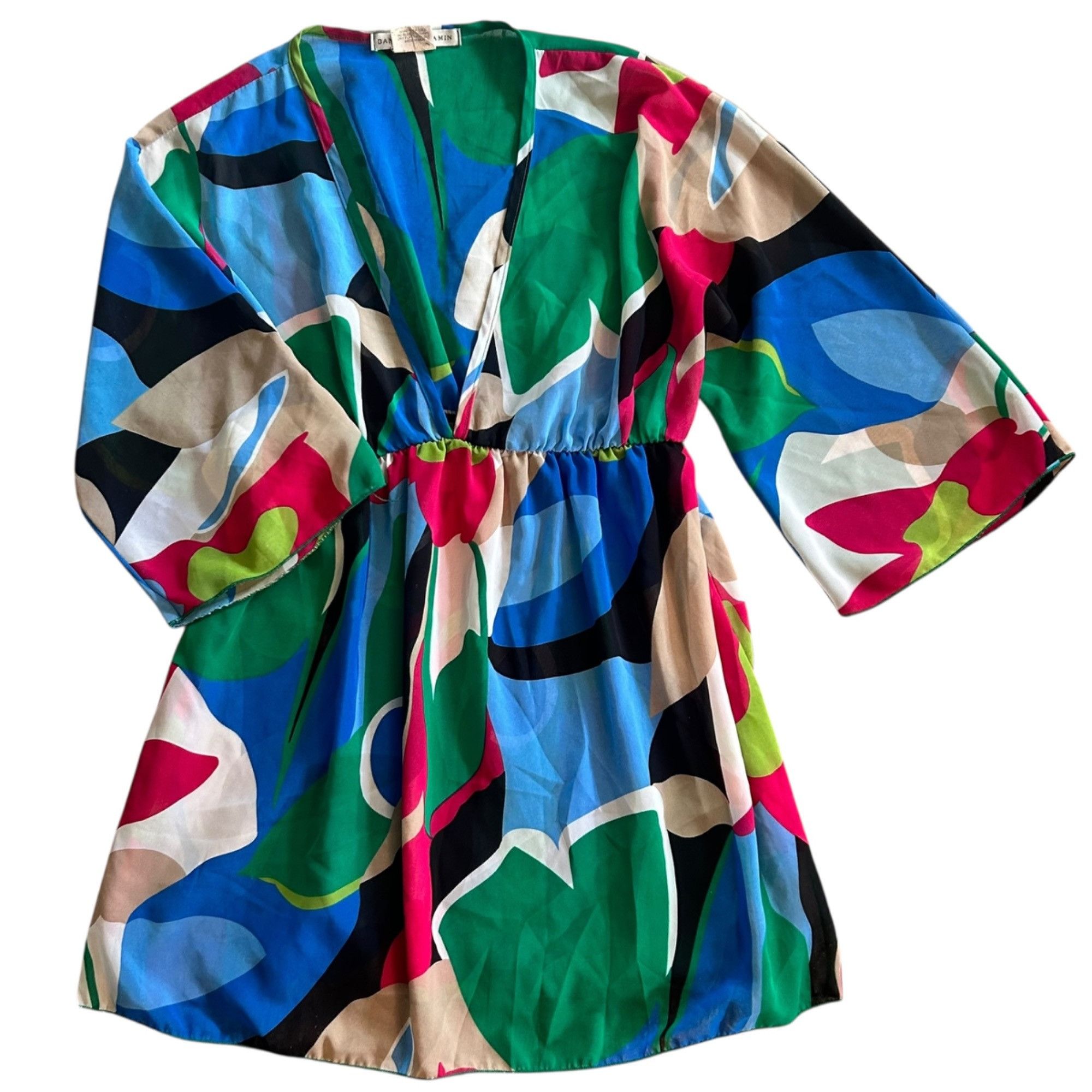 Vintage Vintage Daniel Benjamin Sheer Novelty Abstract Tunic Size L / US 10 / IT 46 - 1 Thumbnail
