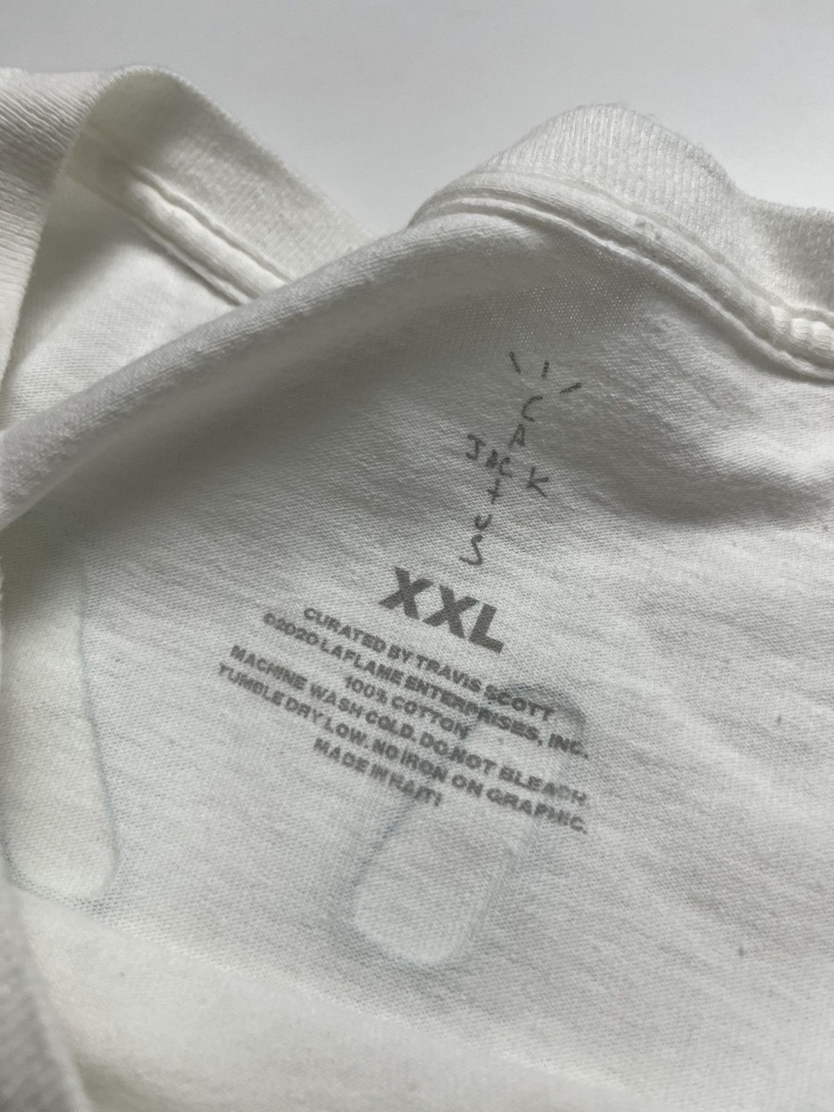 Travis Scott TRAVIS SCOTT CACTUS JACK X MCDONALDS JACK SMILE T-SHIRT Size US XXL / EU 58 / 5 - 5 Thumbnail