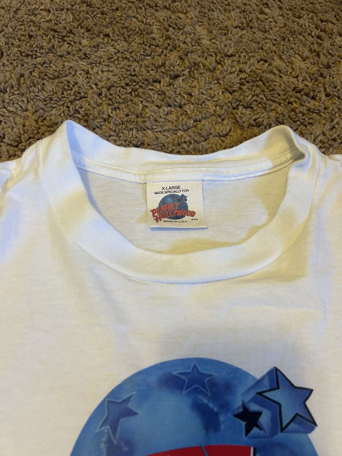 Planet Hollywood Vintage Planet Hollywood Miami white t-shirt Size US XL / EU 56 / 4 - 3 Thumbnail