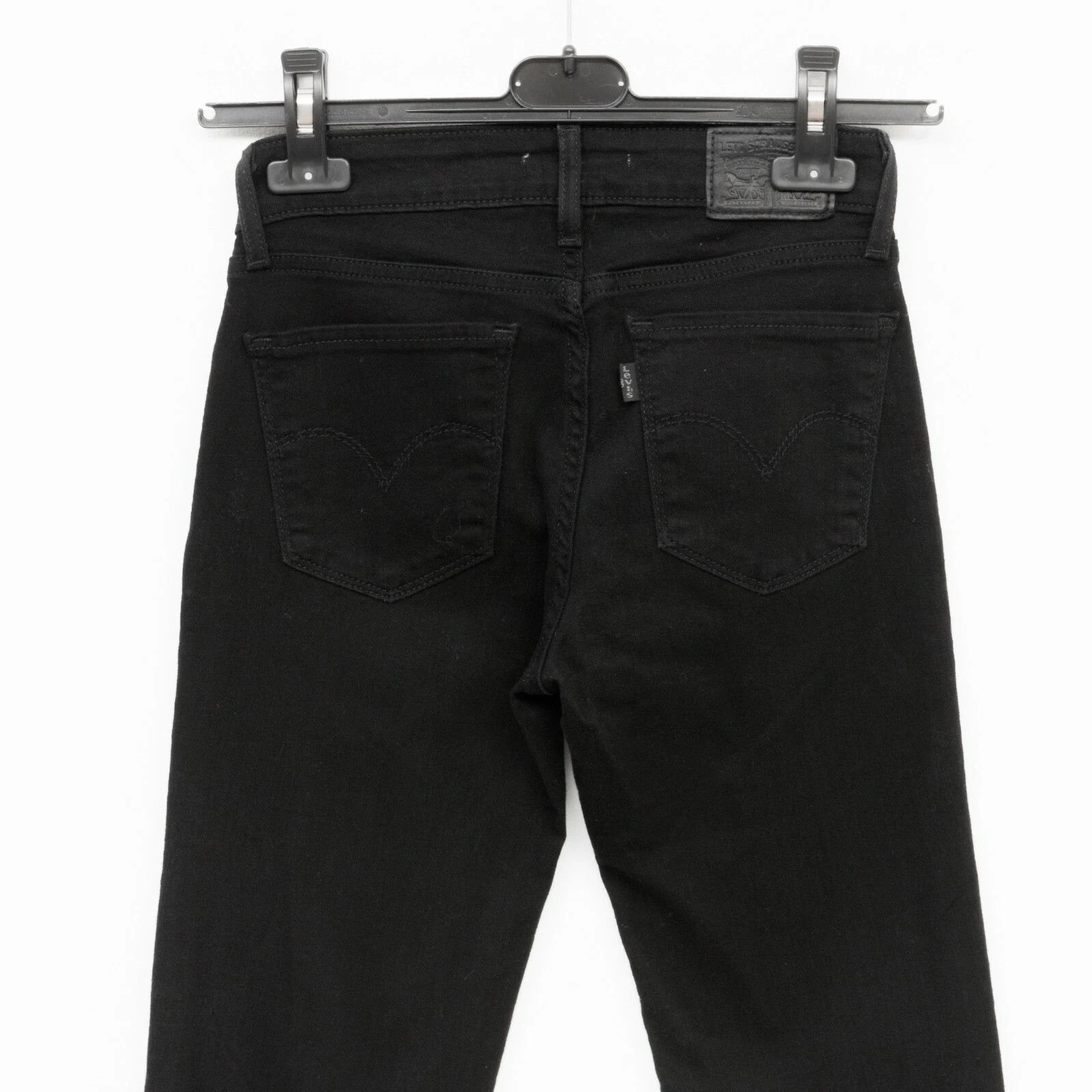 Levi's STRAUSS 712 Slim Women W23 L32 Jeans Trousers Slim Low Size 23" - 4 Thumbnail