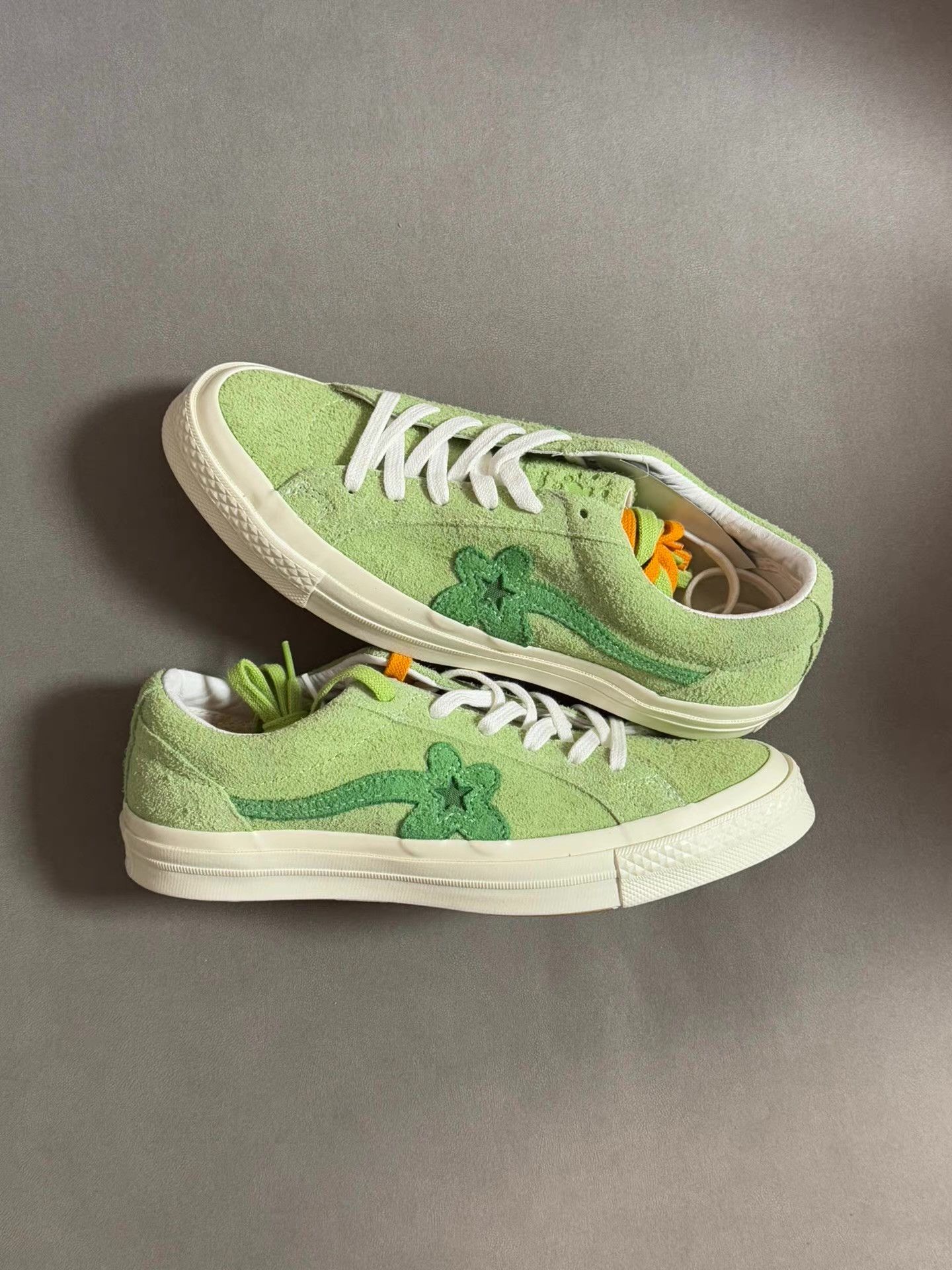Converse Golf Le Fleur x Converse One Star Ox greenfloraledition Ｑ20 Size US 6.5 / EU 39-40 - 2 Thumbnail