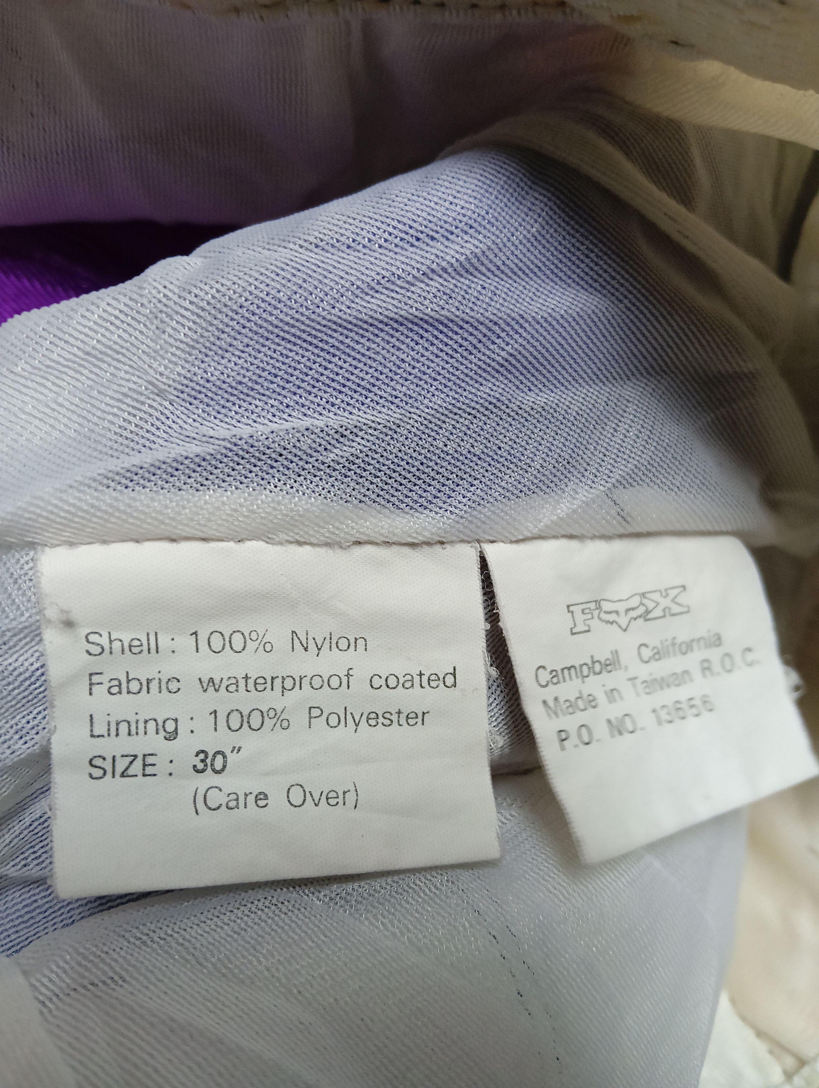 Fox Racing vintage fox racing pants size 31 Size US 31 - 11 Thumbnail
