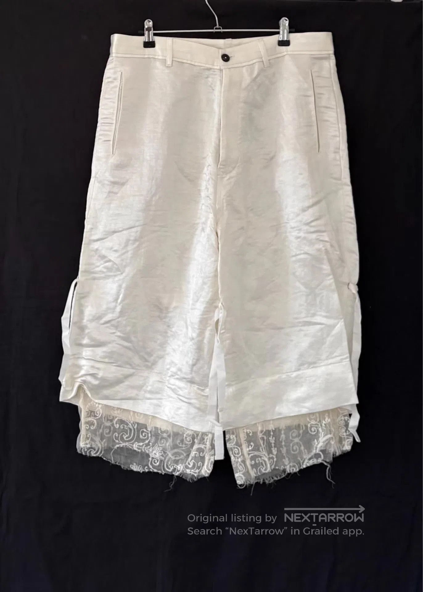 Ann Demeulemeester White Lace. Size US 34 / EU 50 - 1 Thumbnail