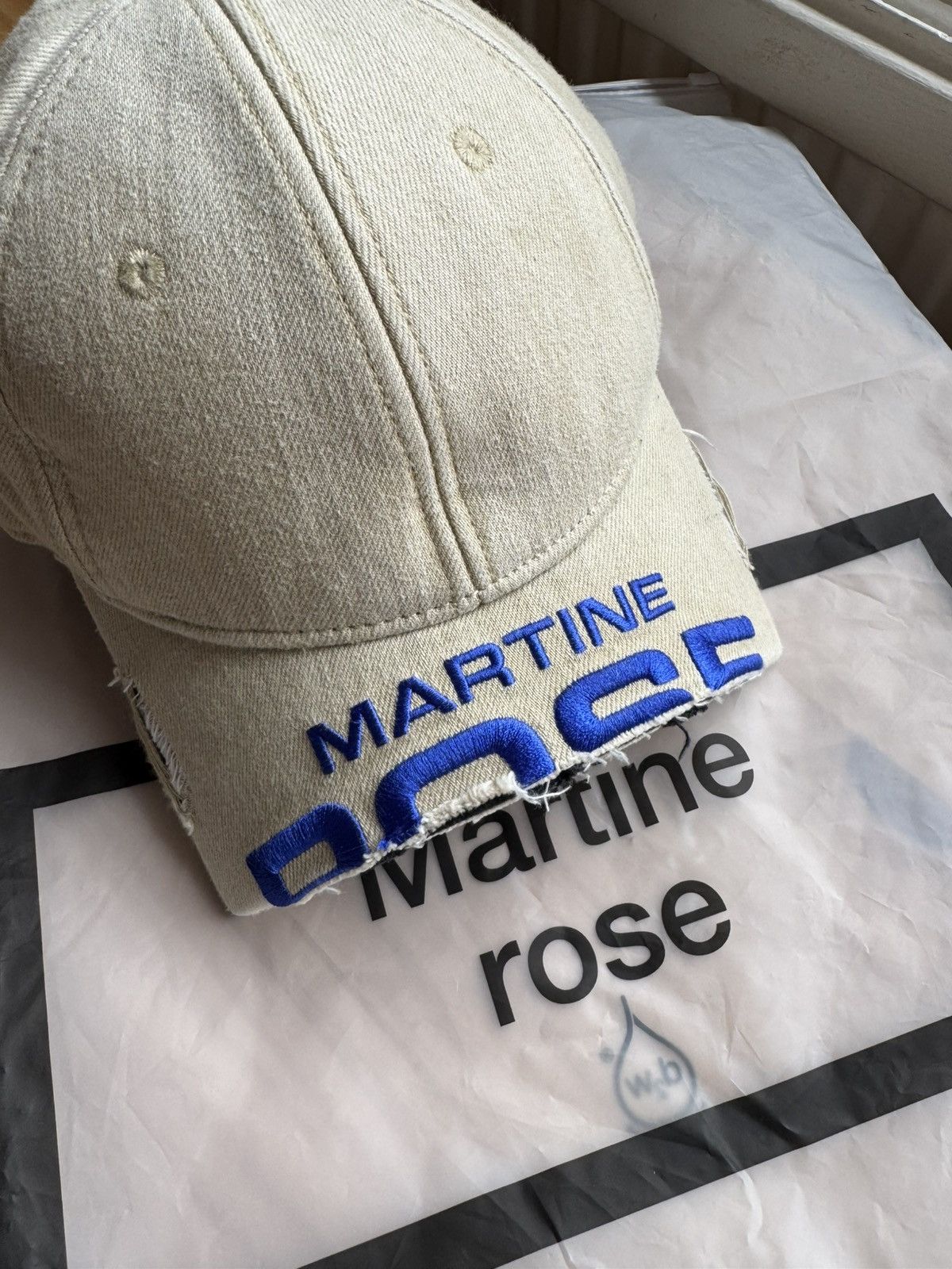 帽子 Martin Rose 23AW BUNNY DAMEGE CAP Martin Rose 23AW BUNNY DAMEGE CAP