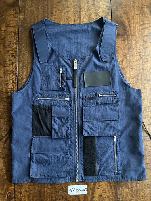 Alyx Alyx Tactical Vest Navy Grailed