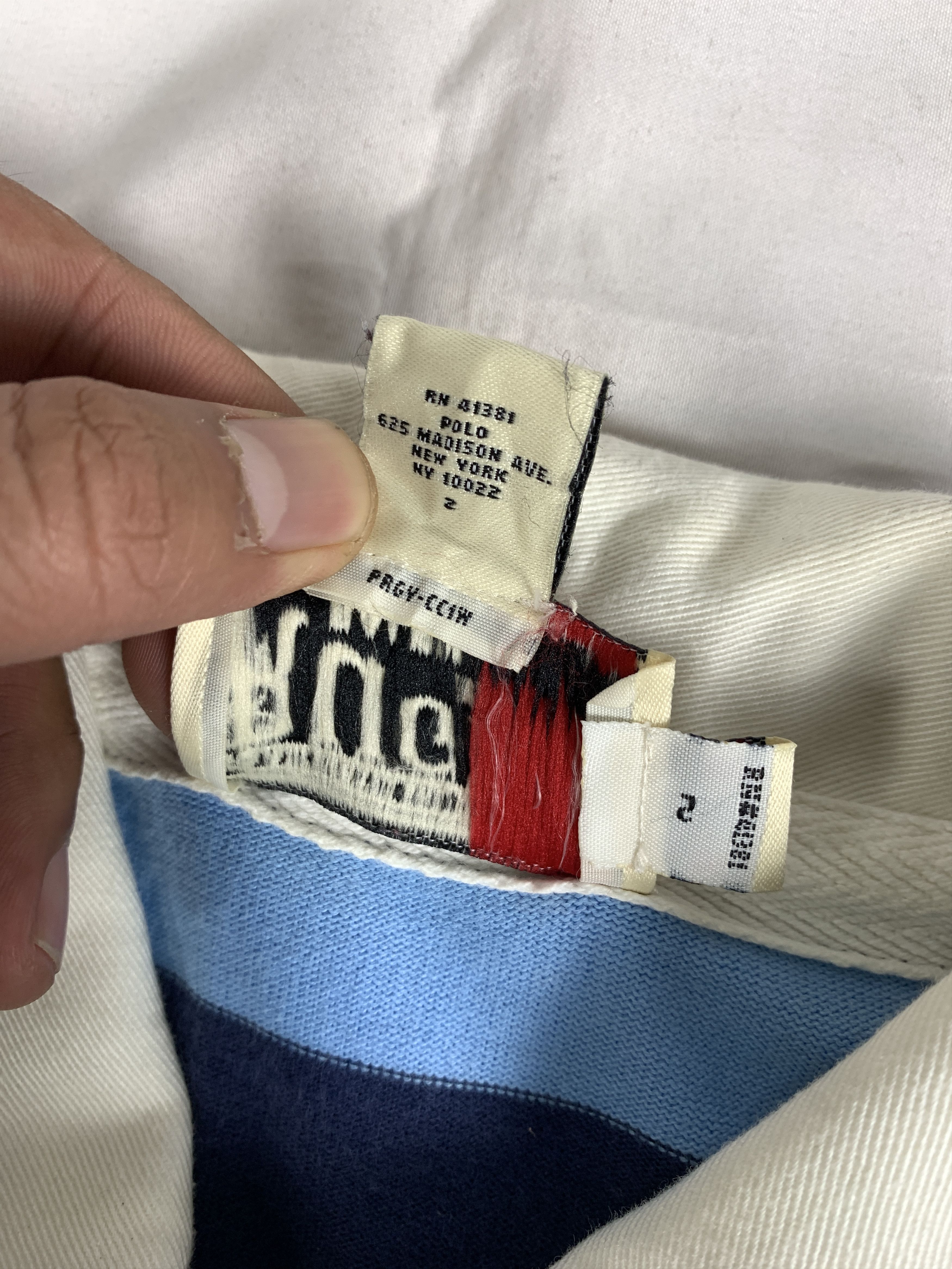 Rugby Ralph Lauren Rugby Ralph Laure Blue Stripes One-piece (S) Size S / US 4 / IT 40 - 10 Thumbnail